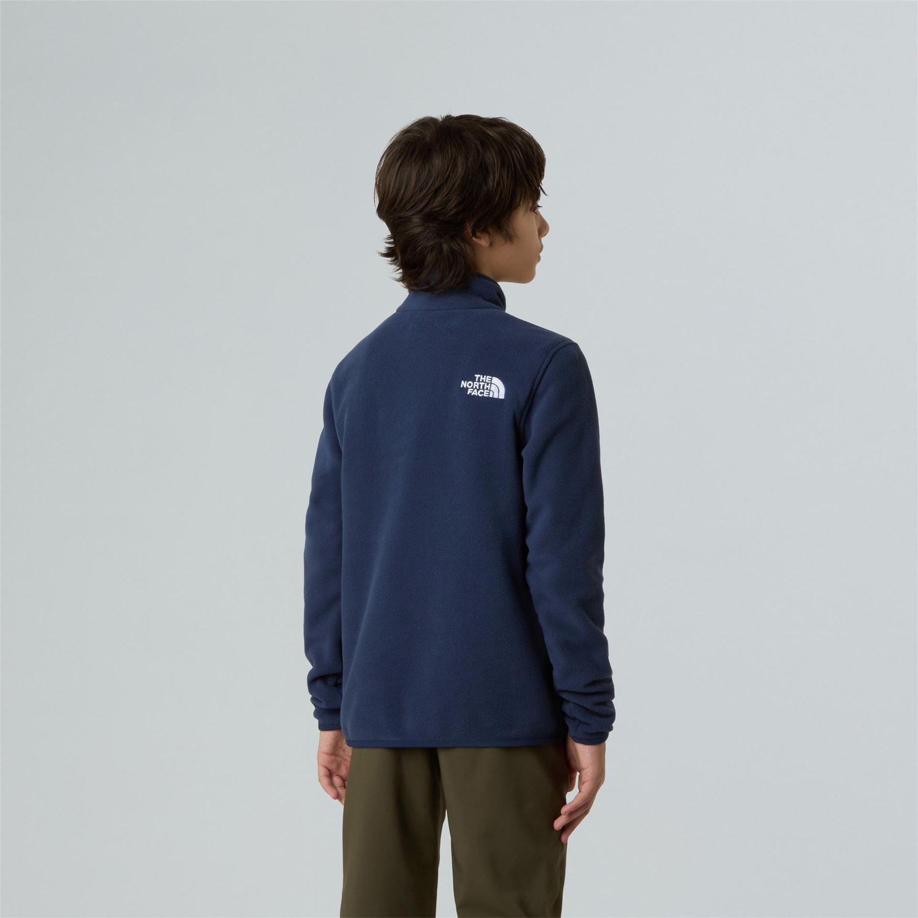 Haut Polaire Motif/style Logo Enfant (Bleu Marine) 4/4