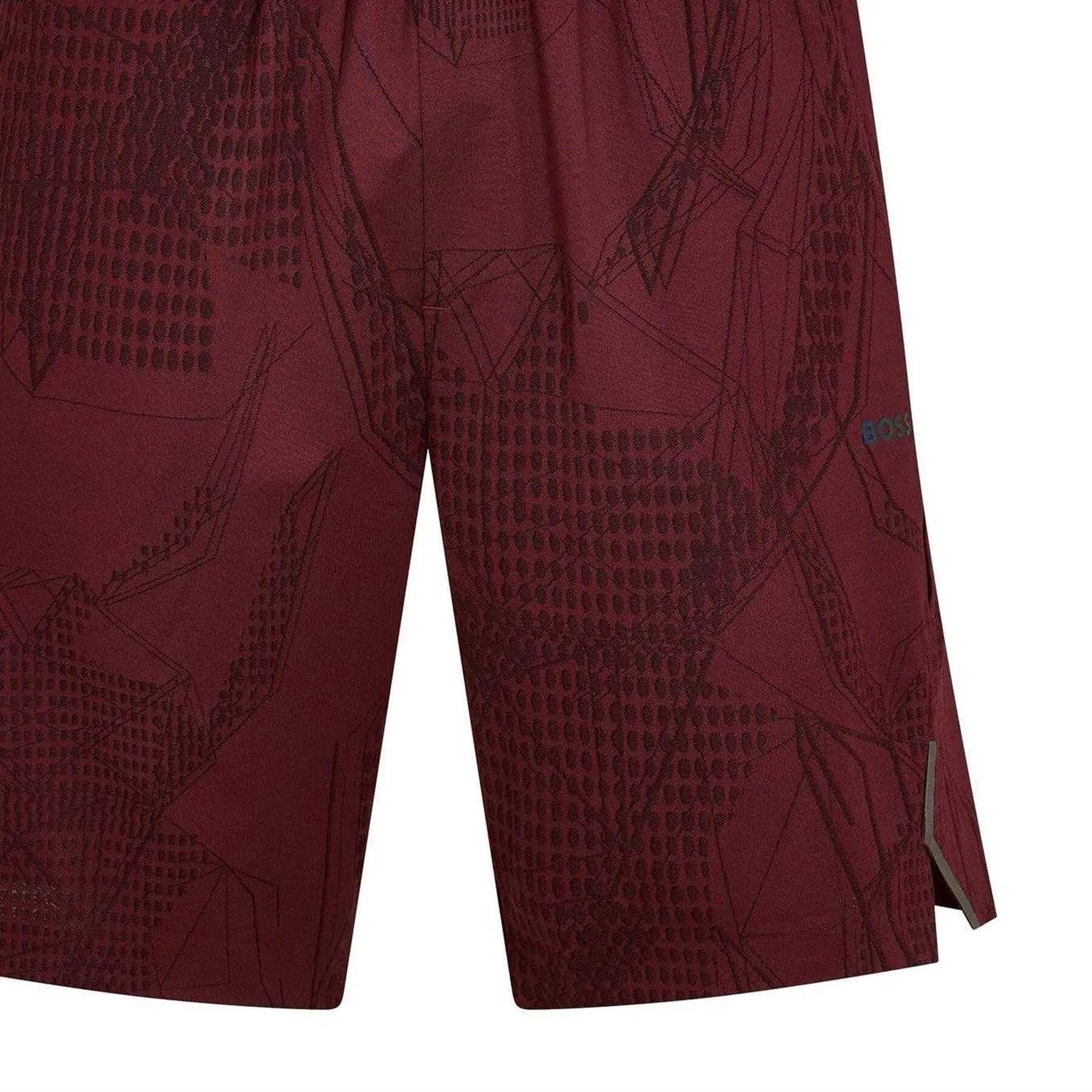 Maglietta Polo Uomo Boss Hecon Desert Active Rosso 3/3