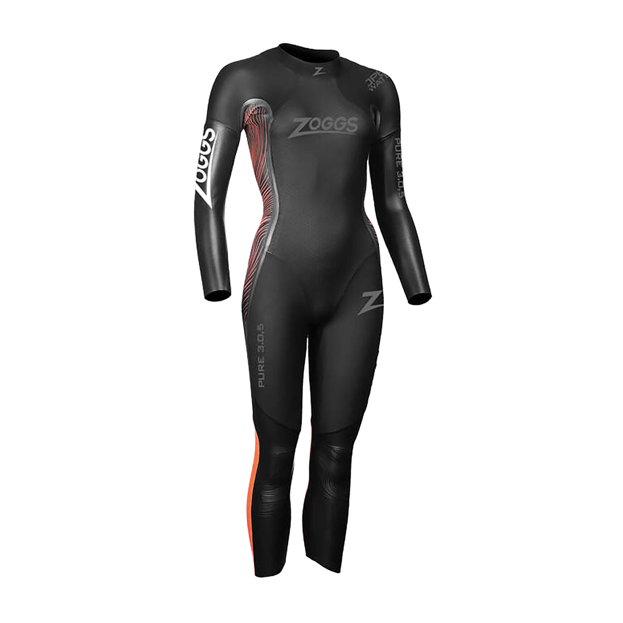 Pianka triathlonowa damska Zoggs Ow Pure Fs 3/0,5 3/3