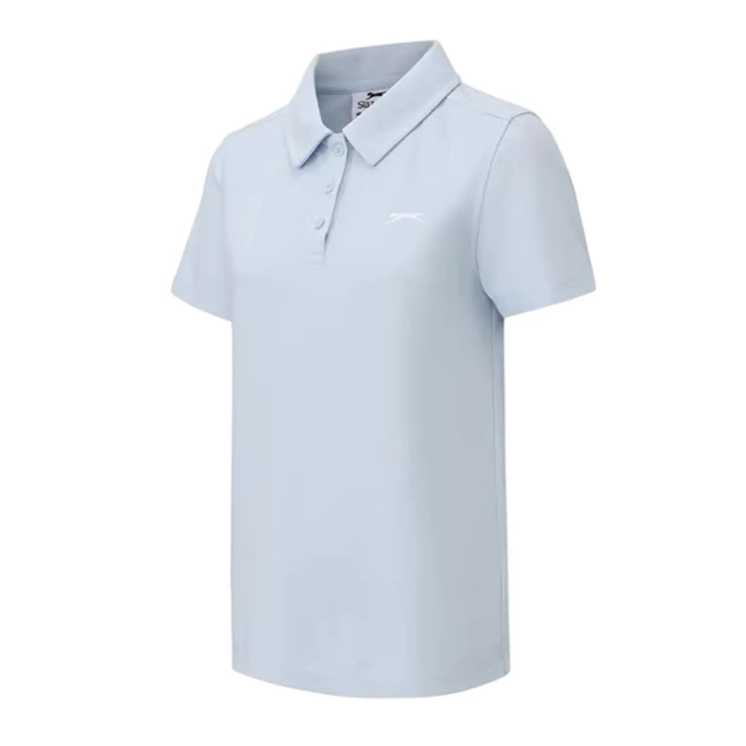 Polo Motif/style Logo Femme (Bleu Clair) 3/3