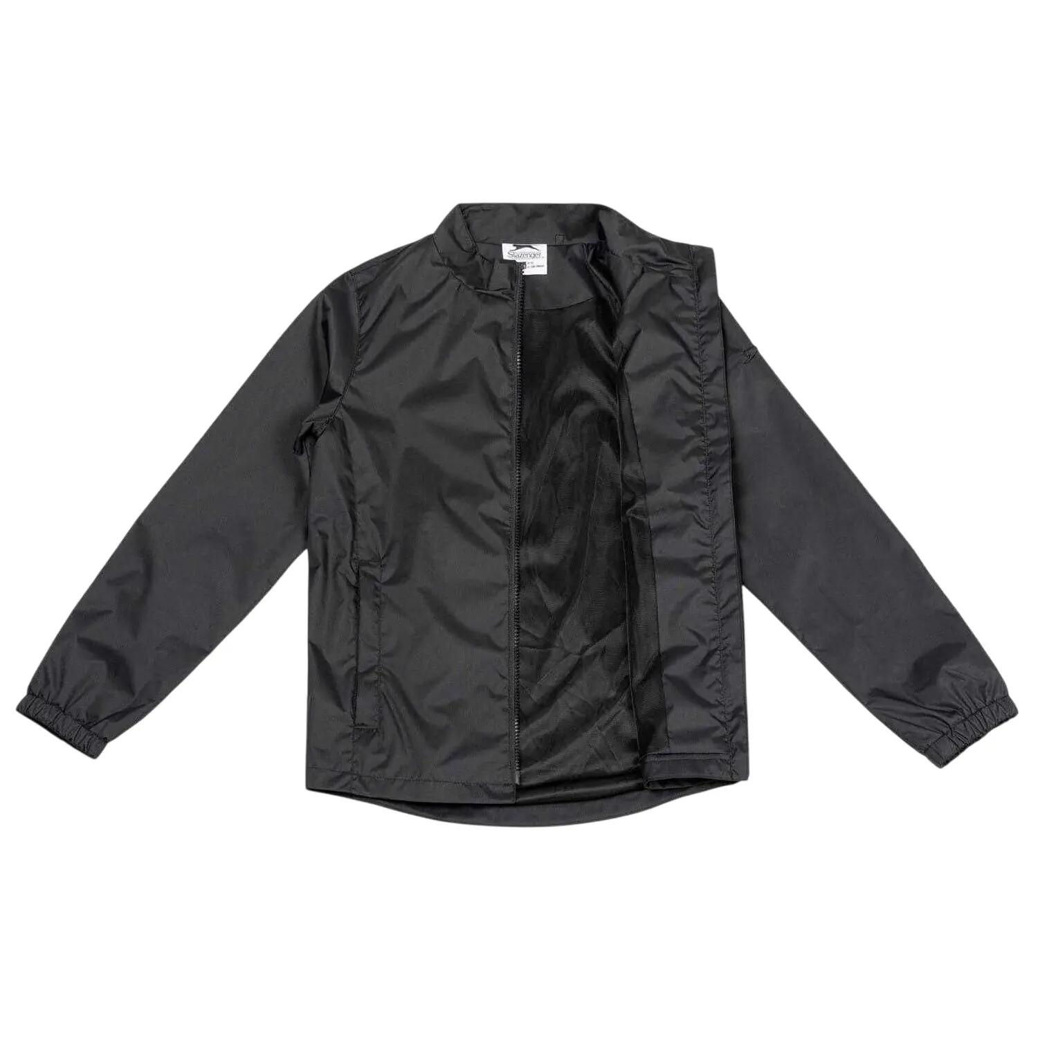 Jacke, wasserfest für , Weiter Stehkragen Jungen Schwarz 3/4