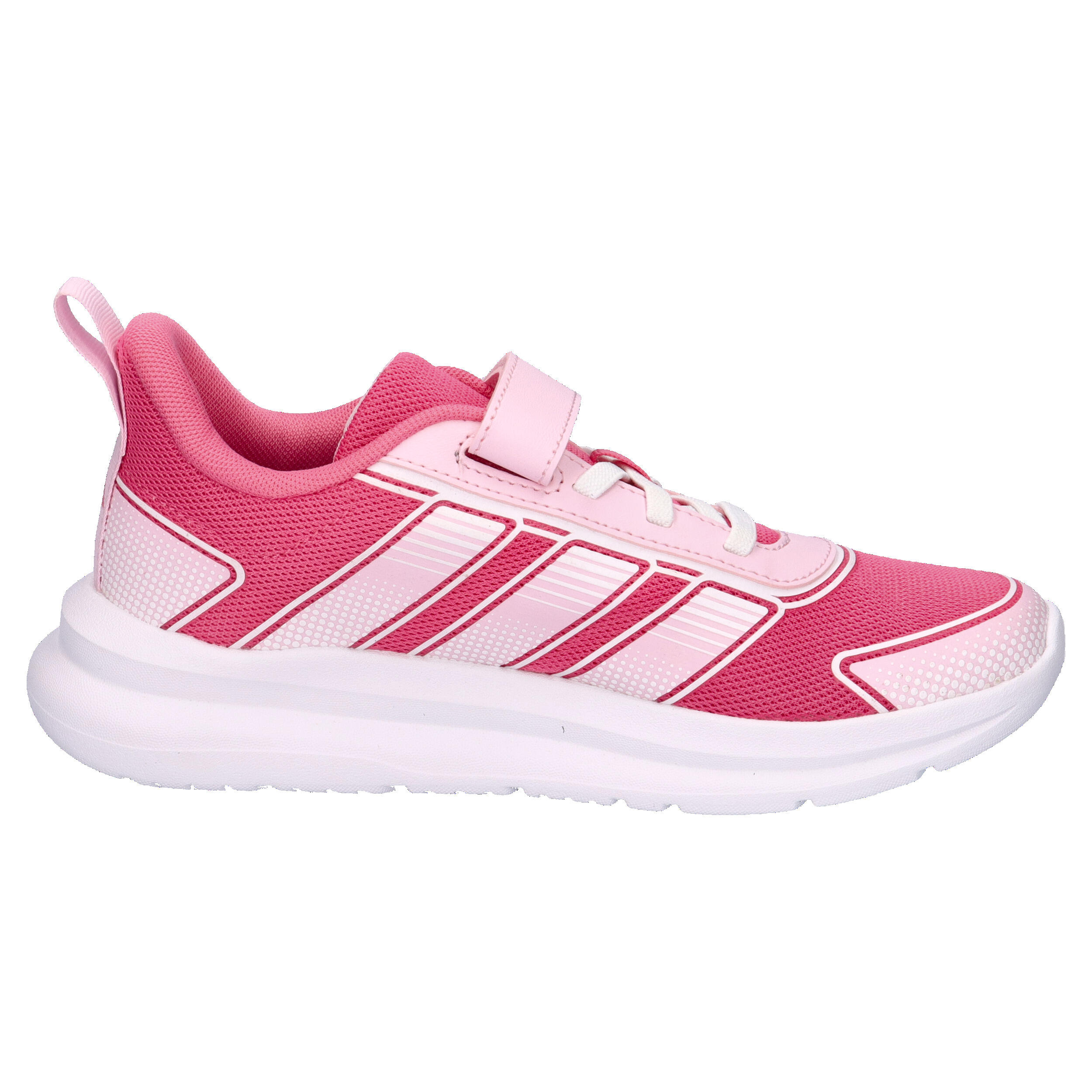 Scarpe bambina adidas tensaur run 4.0 el c - rosa 7/14