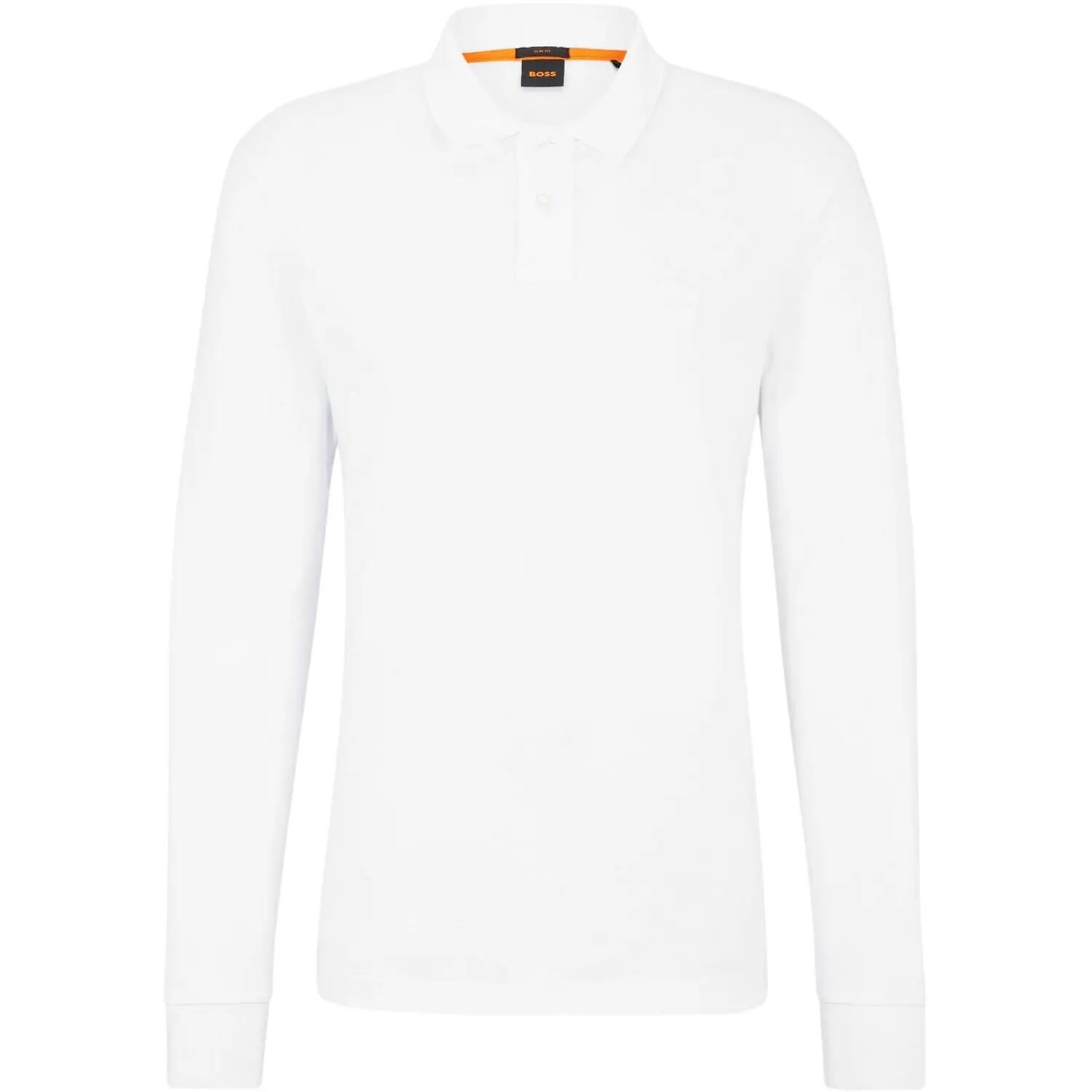 "Passerby" Poloshirt für , Langärmlig Herren Weiß 2/4