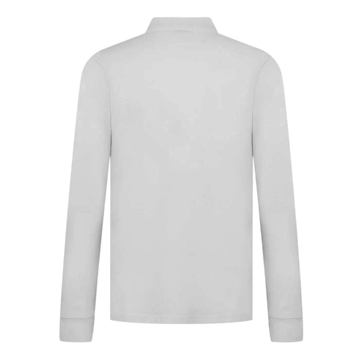 "Passerby" Poloshirt für , Langärmlig Herren Weiß 3/4