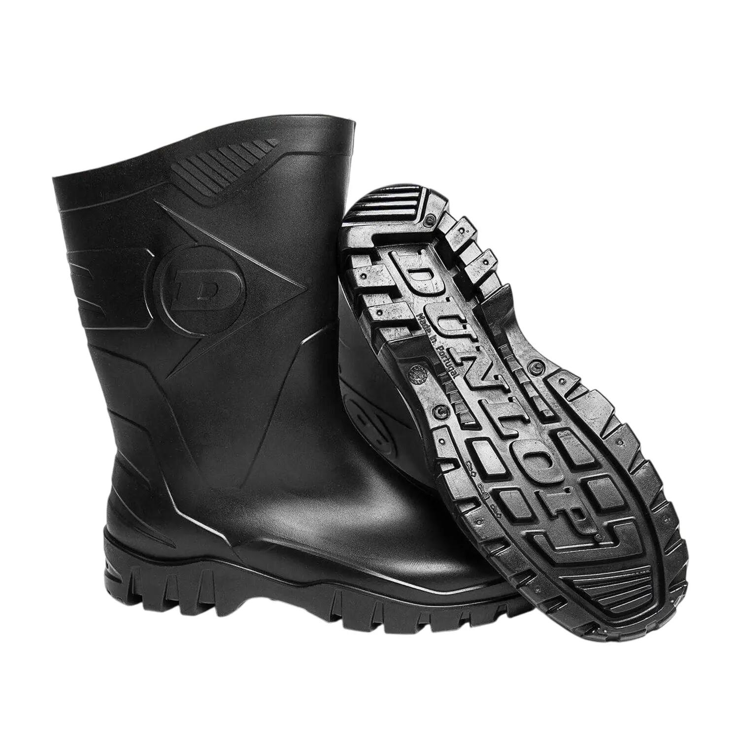Bottes De Pluie Motif/style Logo Homme (Noir) 3/3