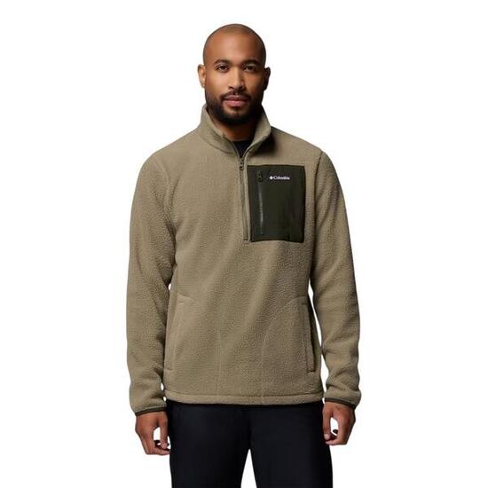 Herenjas ‘Jasper Contrast Pocket’ met normale pasvorm (Groen)