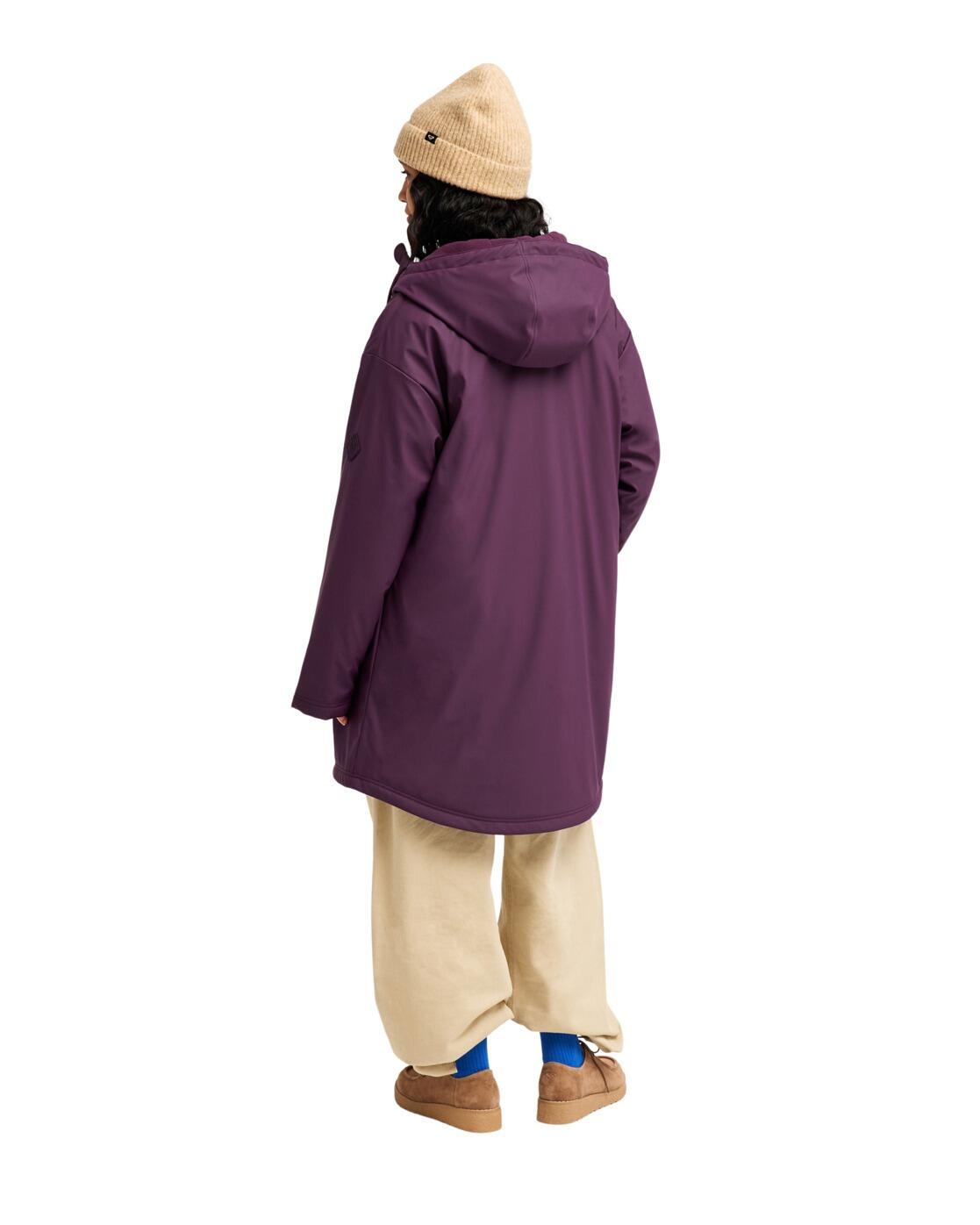 Regenjacke RAIN ROAD POLAR ZIP Lila Dames 2/4