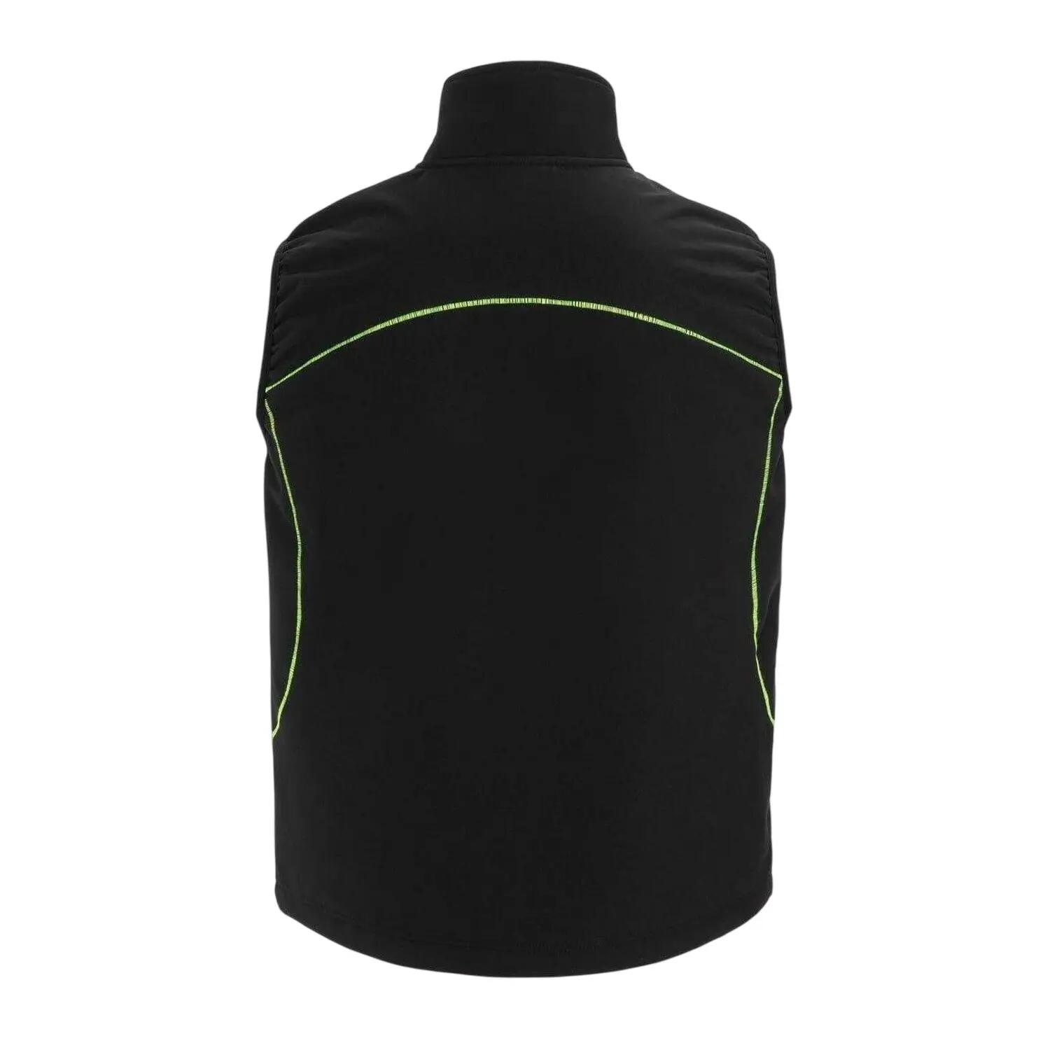 Weste für , Softshell Herren Schwarz 2/5