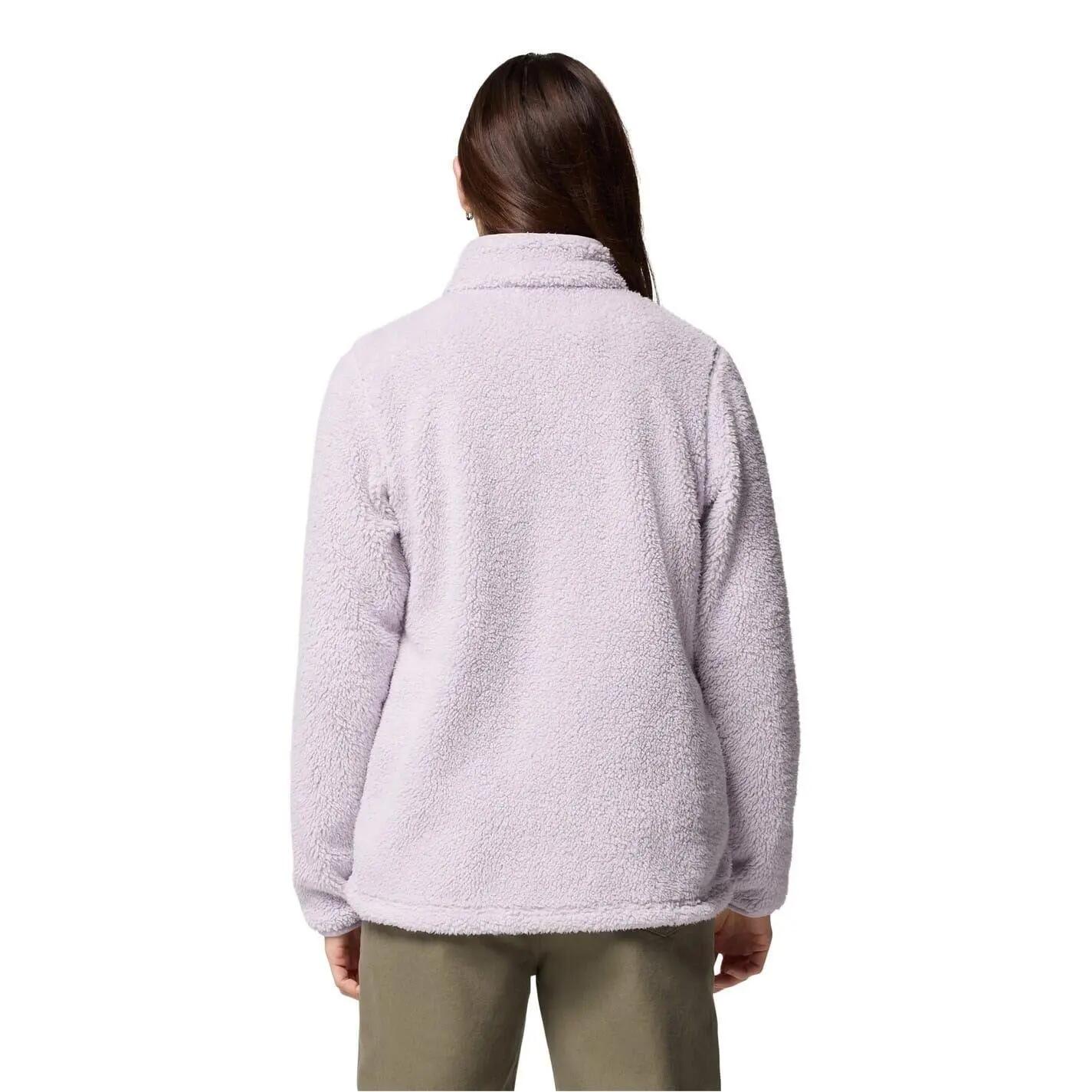 Fleecejacke für , Durchgehender Reißverschluss Damen Lavendel 3/5