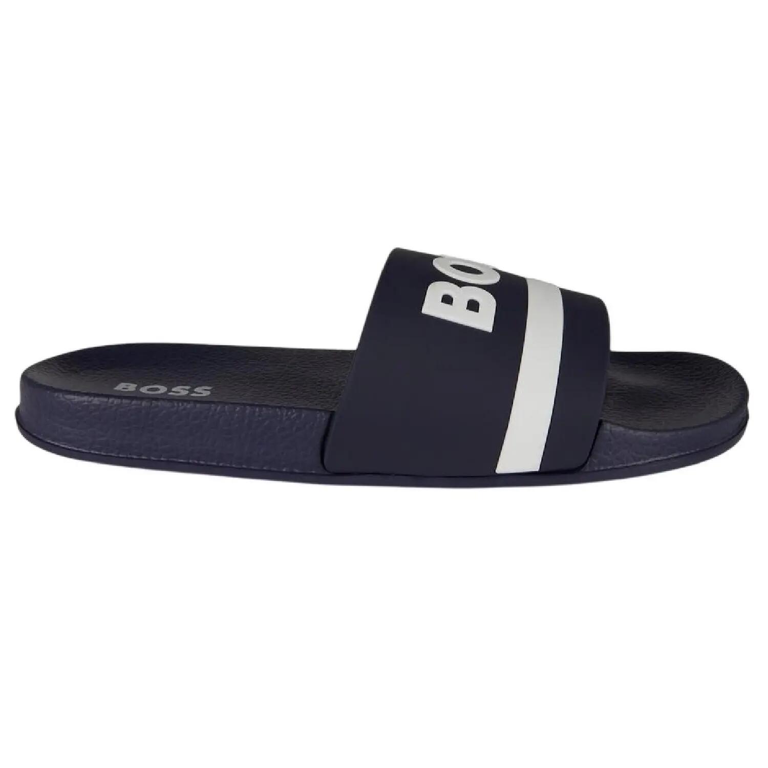 Ciabatte ScritturaDonna Boss Blu Navy 4/4