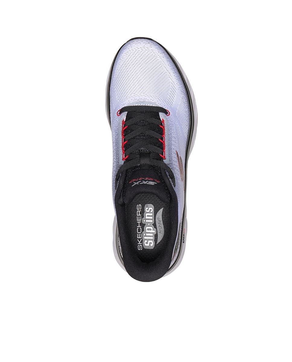 Zapatillas Skechers Hombre Arch Fit Glide-Step Blanco 3/4