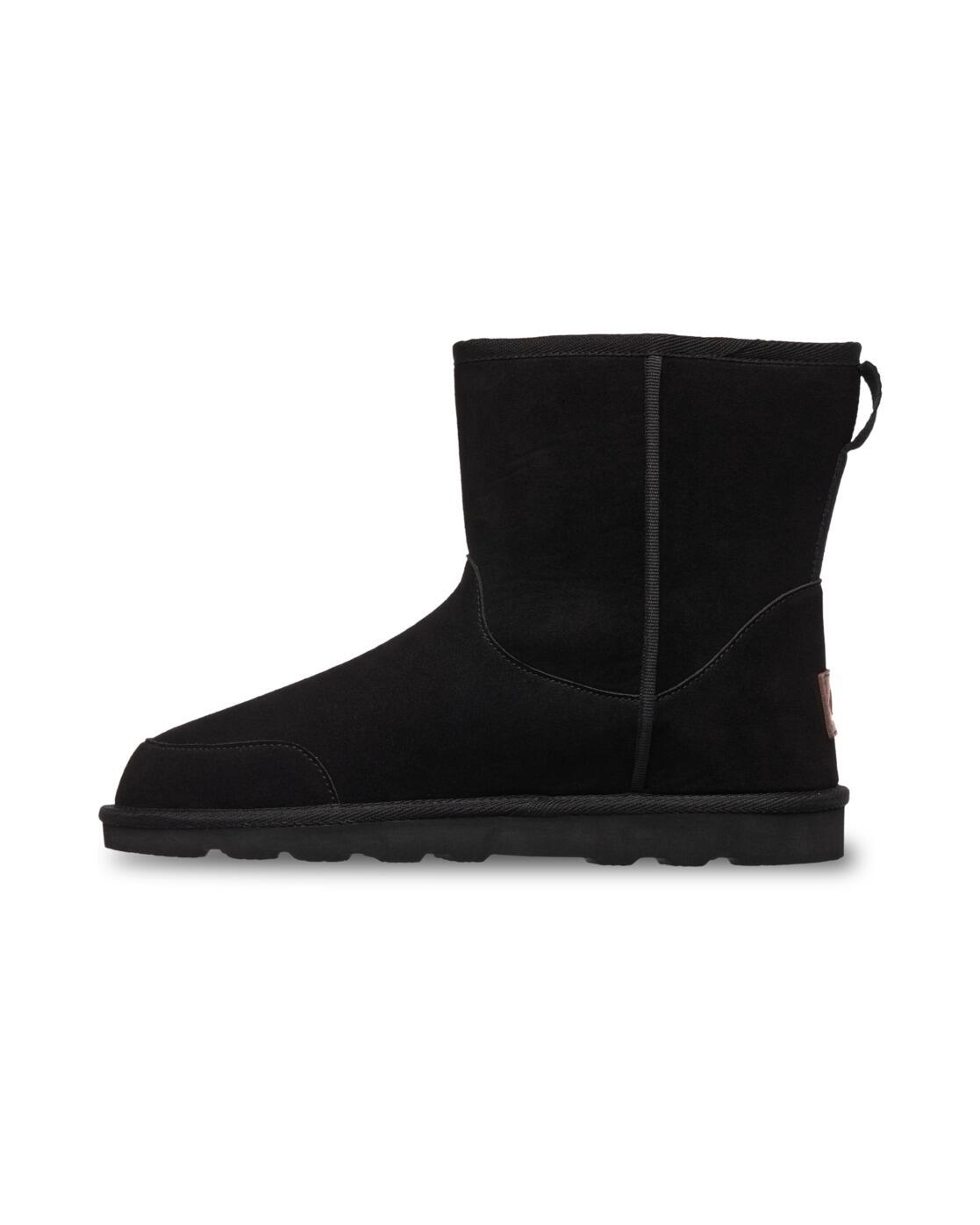 Suède Laarzen AUSSIE SUEDE Schwarz Heren 3/4