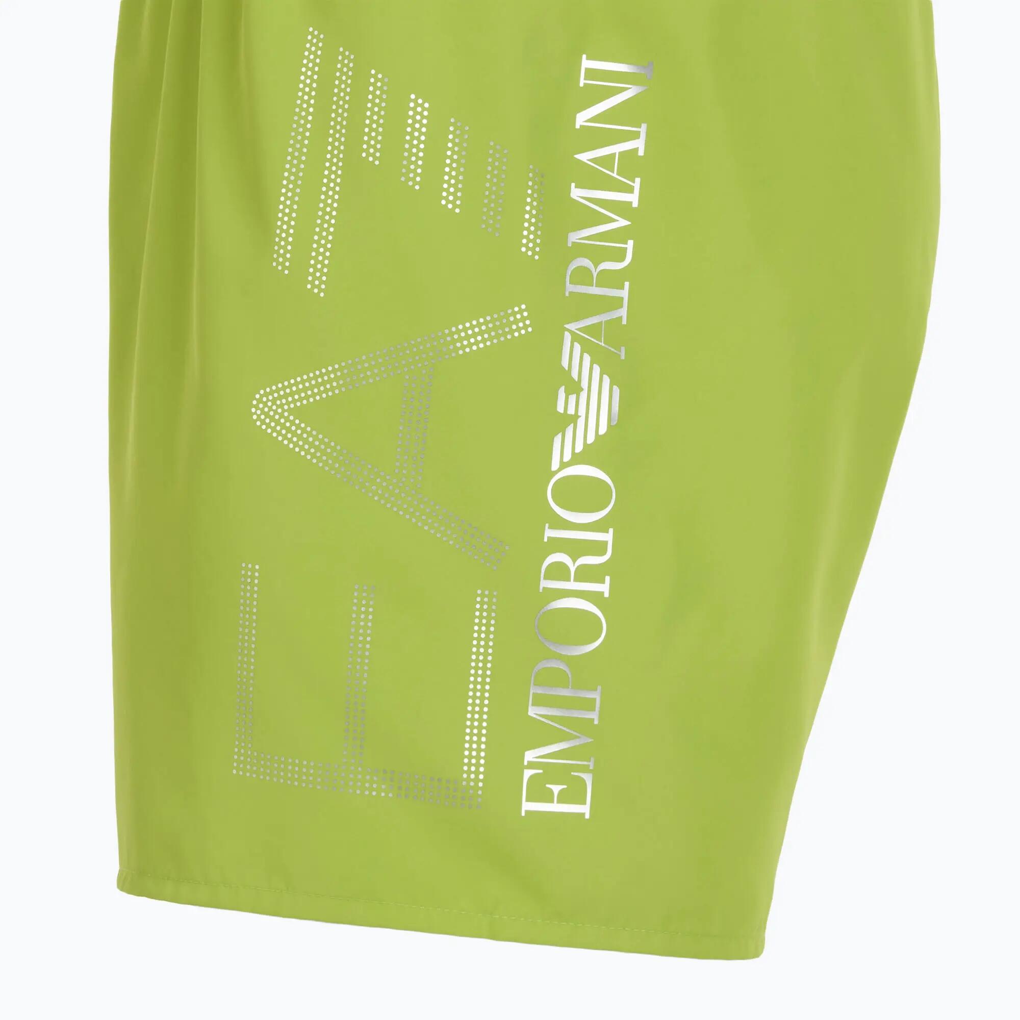 Szorty kąpielowe męskie EA7 Emporio Armani Swim Trunks With Oversized Logo 3/4