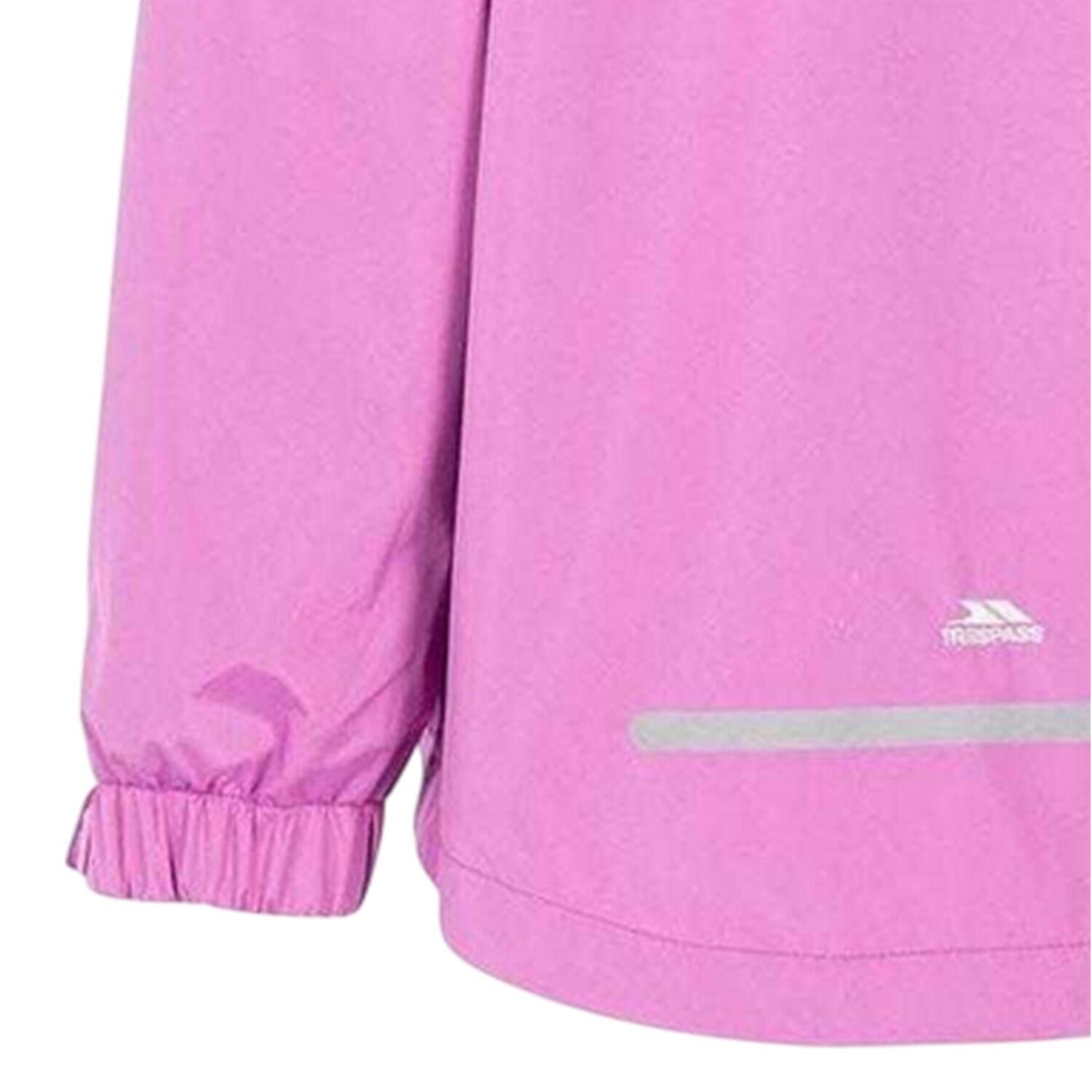 Girls Plain 3 in 1 Jacket (Pink) 4/5