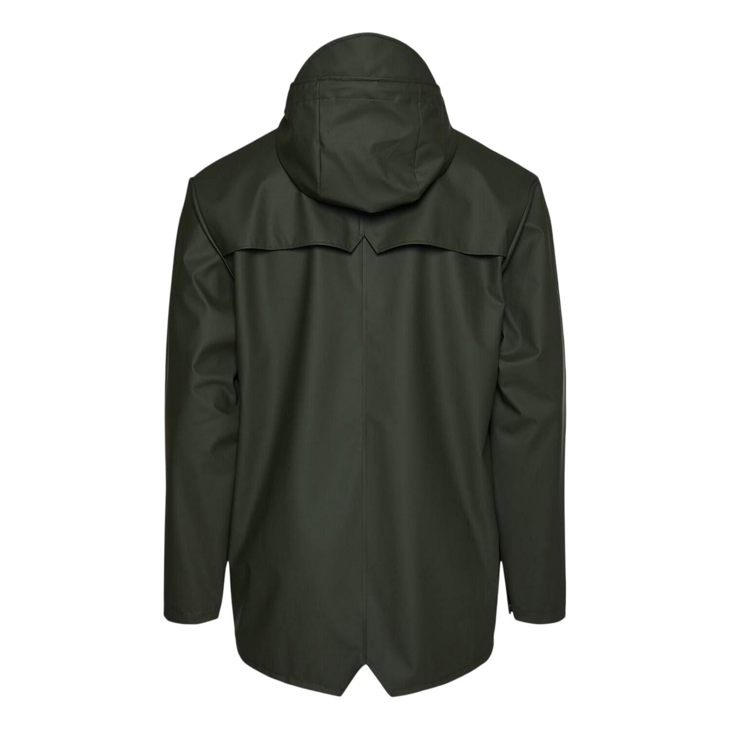Giacca Impermeabile Uomo Rains Verde 3/5