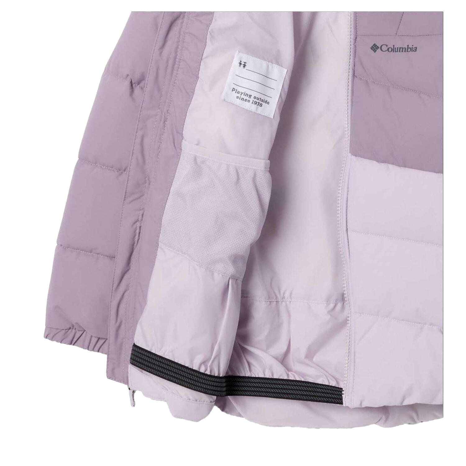 Doudoune Motif/style Blocs De Couleurs ARCTIC Enfant (Violet) 3/5