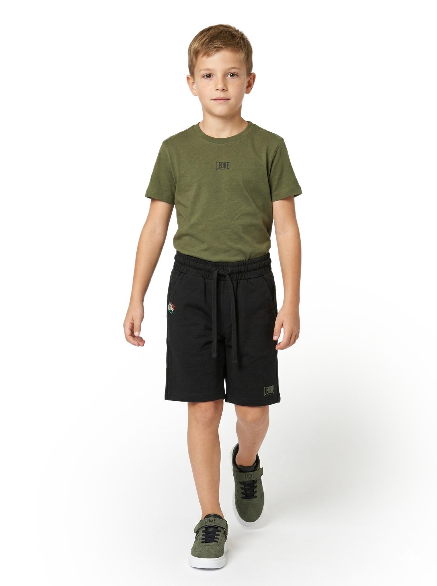 Basis T-shirt + Bermudashort set voor kinderen 3/3