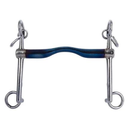 Mors de bride pour cheval Trust Sweet Iron Weymouth Fixed Low Port 16