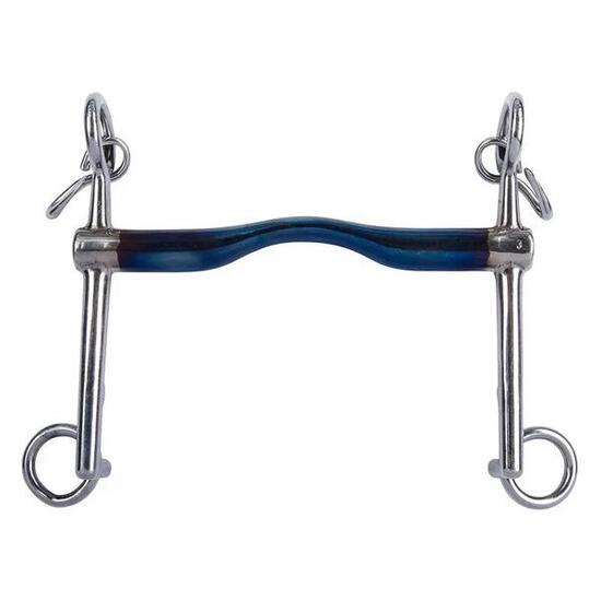 Mors de bride pour cheval Trust Sweet Iron Weymouth Fixed Low Port 16