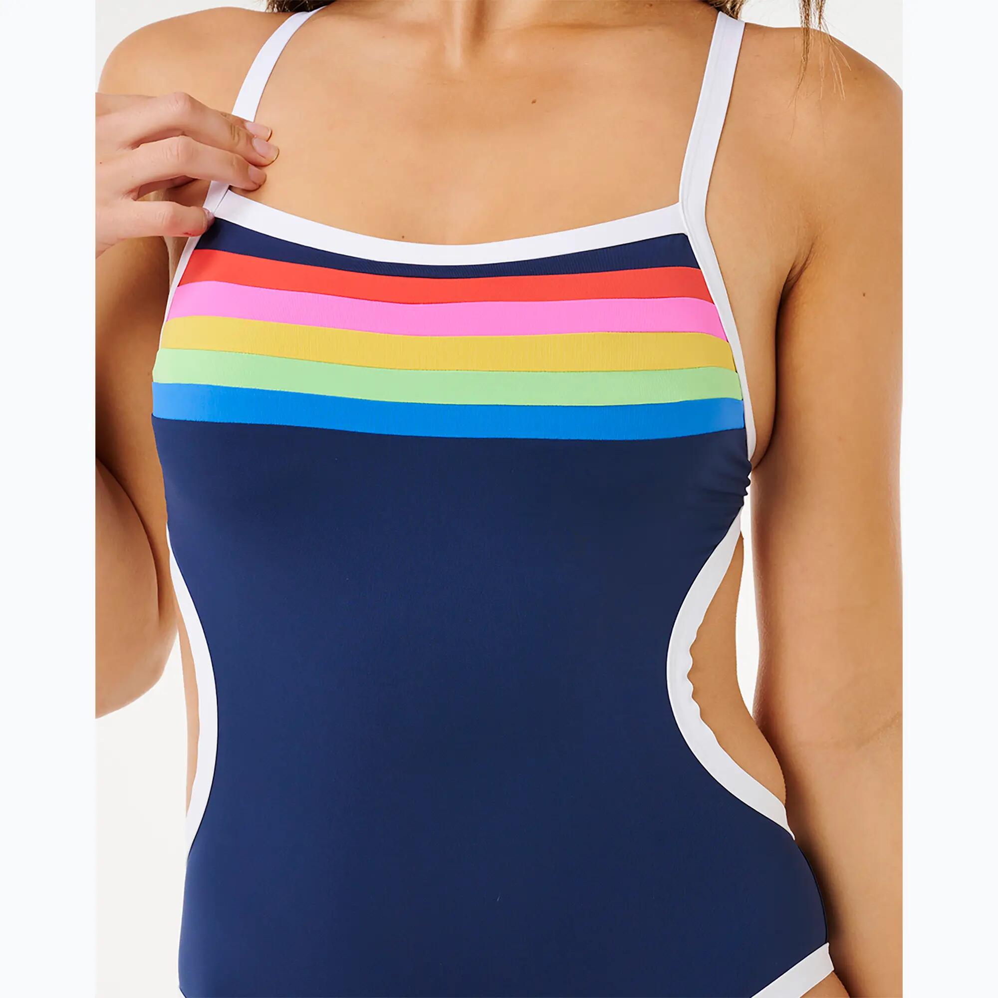 Strój kąpielowy jednoczęściowy damski Rip Curl Surf Stripe Cheeky 6/6