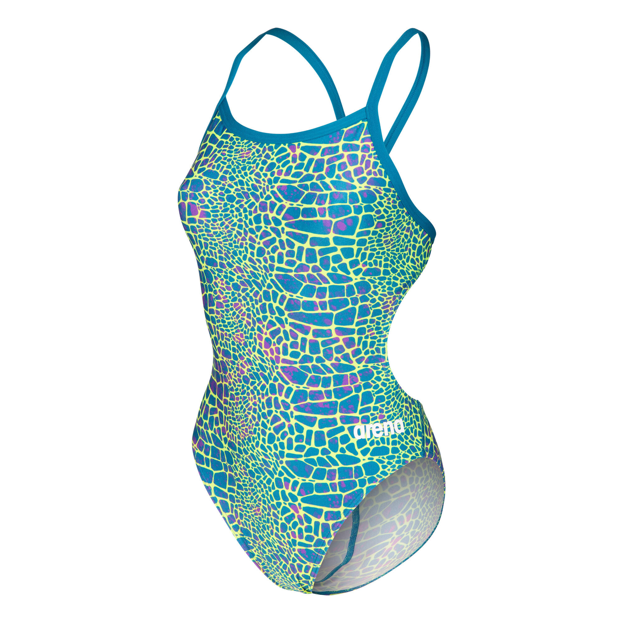Arena Damen Badeanzug SNAKESKIN SWIMSUIT CHALLENGEBACK 010156 2/9
