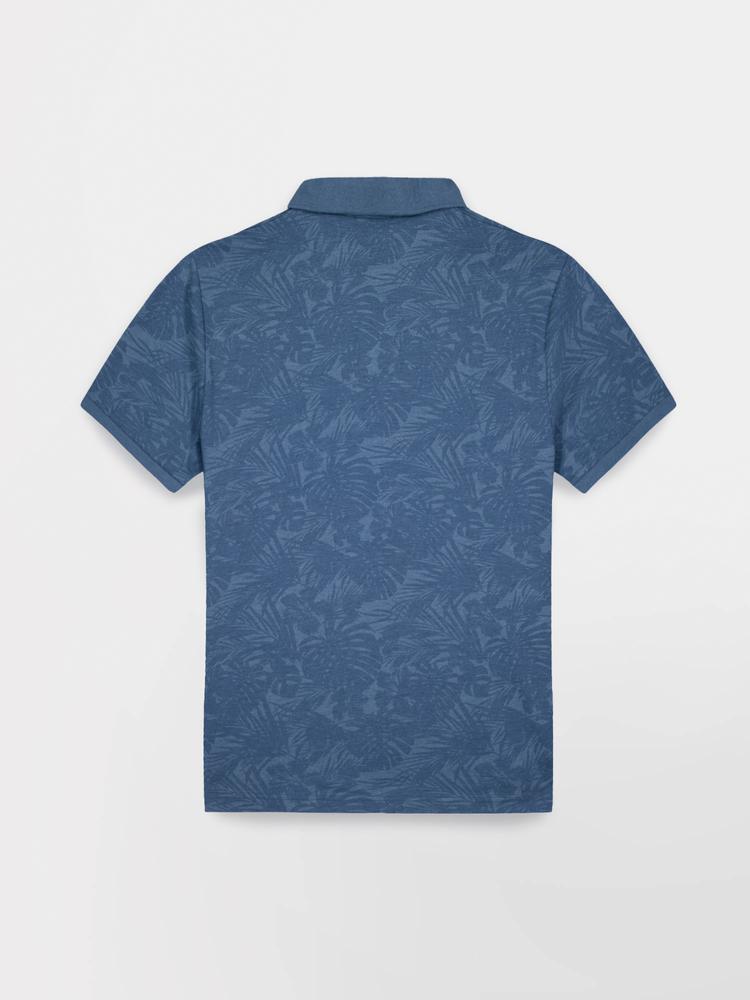 Polo - homme - manches courtes, col boutonné - paccopol - bleu 5/5