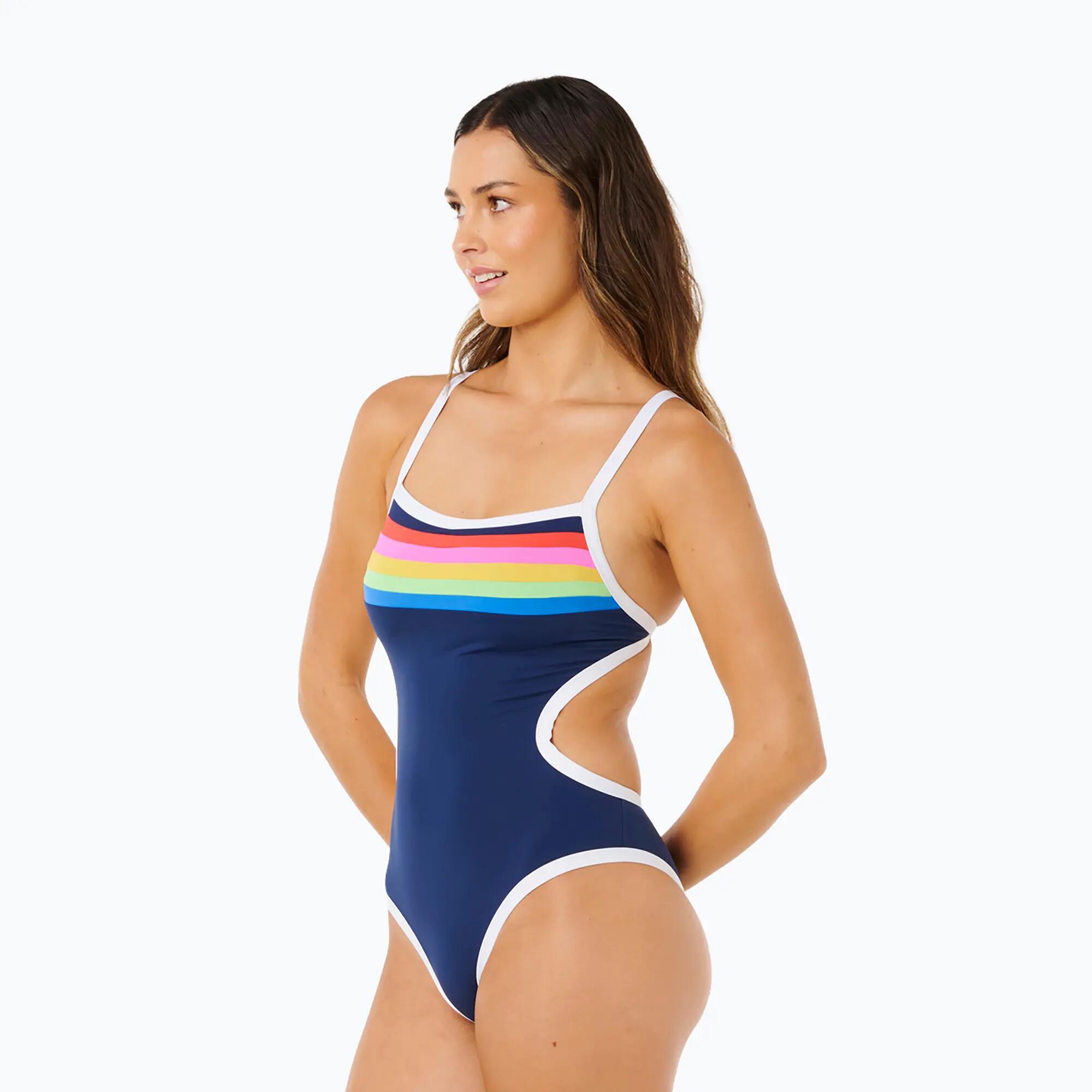 Strój kąpielowy jednoczęściowy damski Rip Curl Surf Stripe Cheeky 4/6