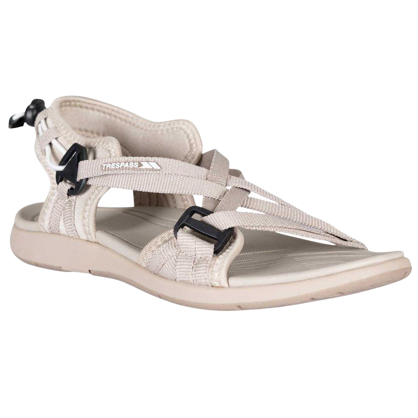 Sandales À Boucle Élastique NESSA FISHERMAN Femme (Taupe) 3/4