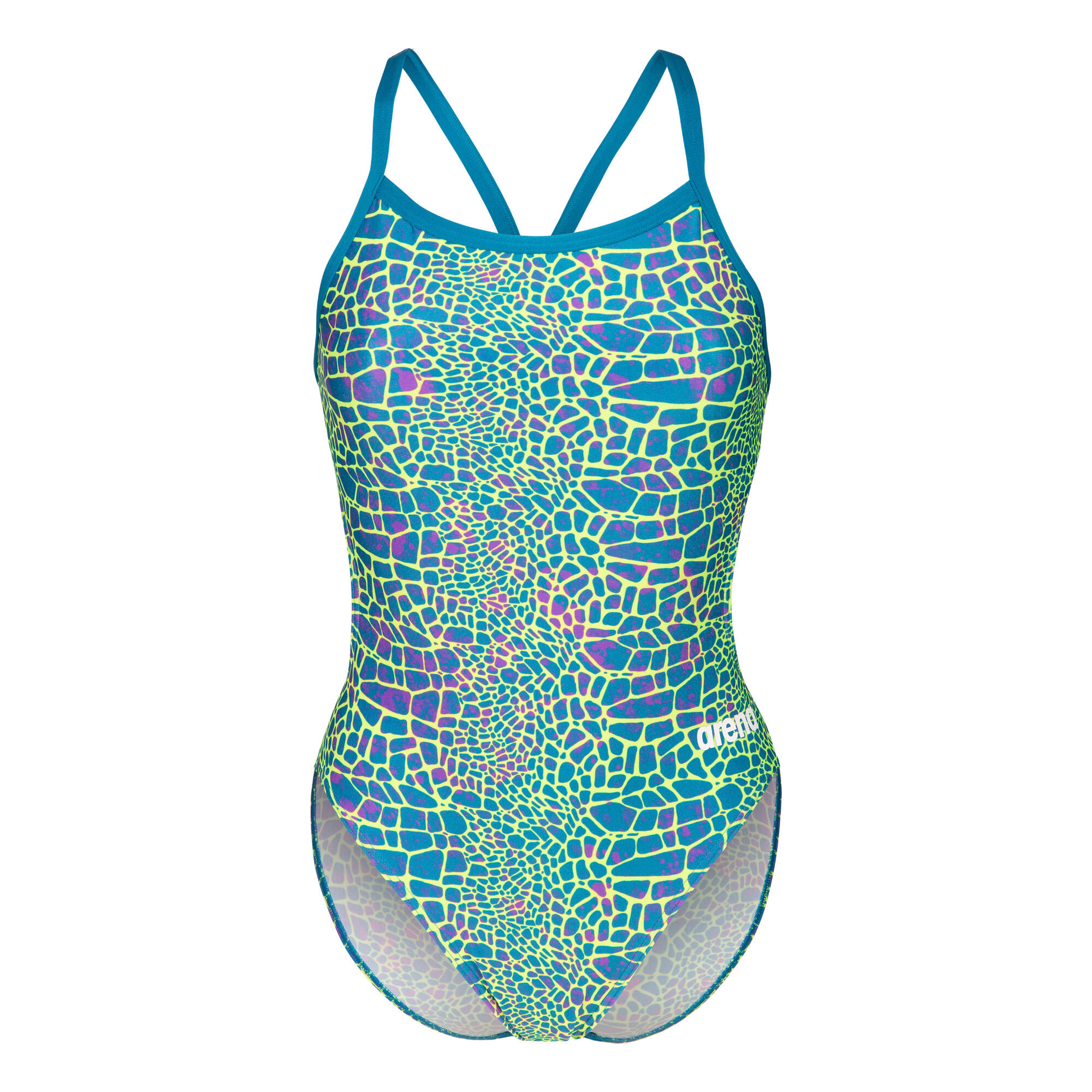Arena Damen Badeanzug SNAKESKIN SWIMSUIT CHALLENGEBACK 010156 8/9