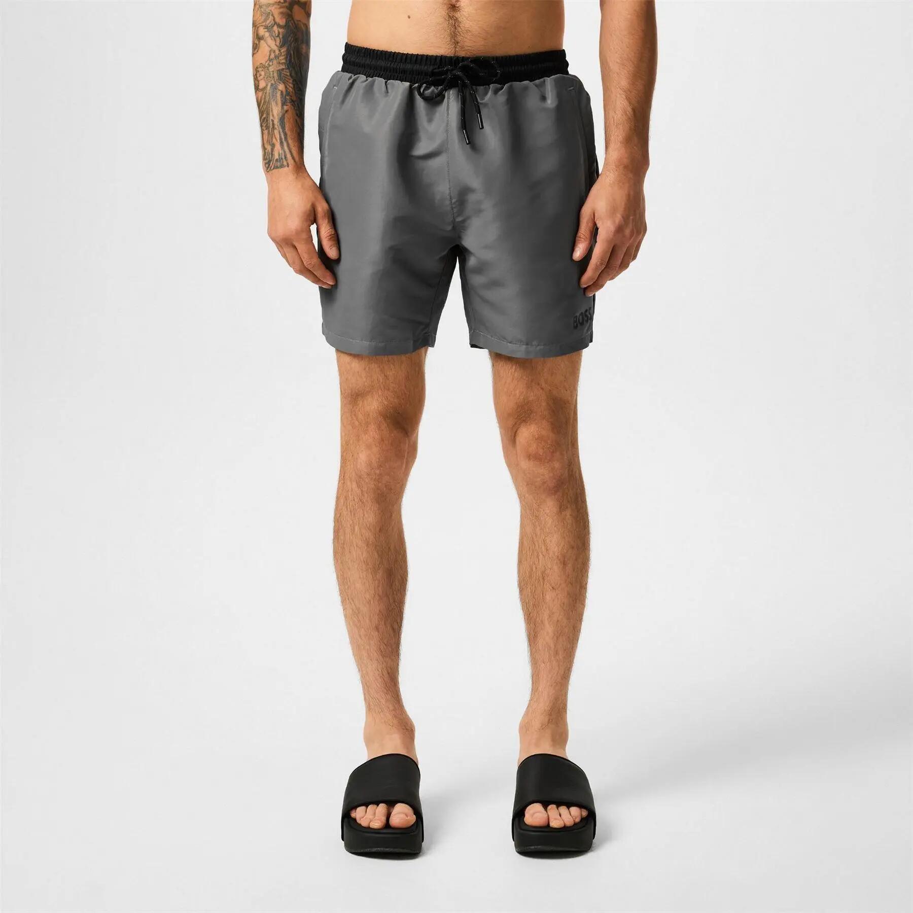Short De Bain STARFISH Homme (Gris / Noir) 3/5