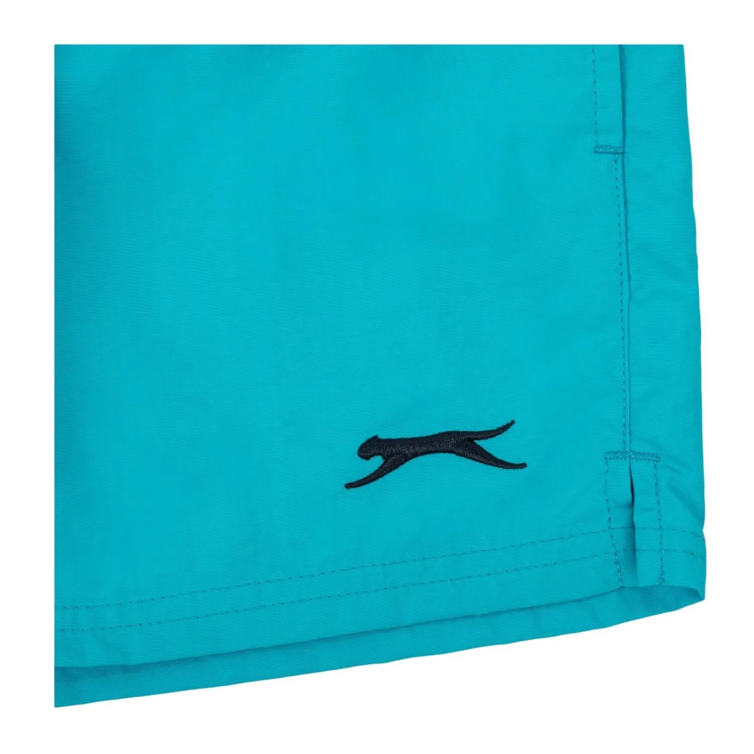 Childrens/Kids Swim Shorts (Light Blue) 3/3