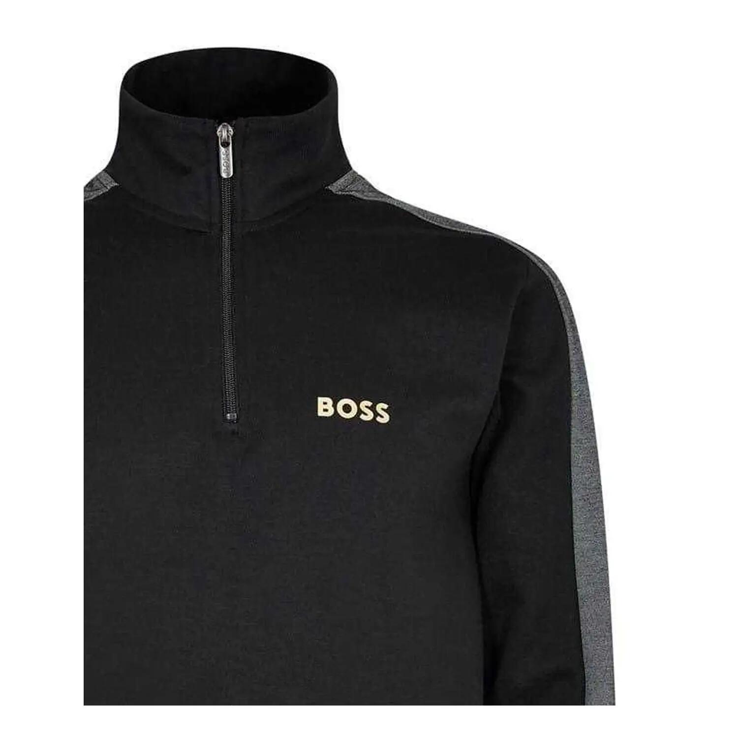 Giacca Da Tuta Regolare Uomo Boss Nero Oro 3/3