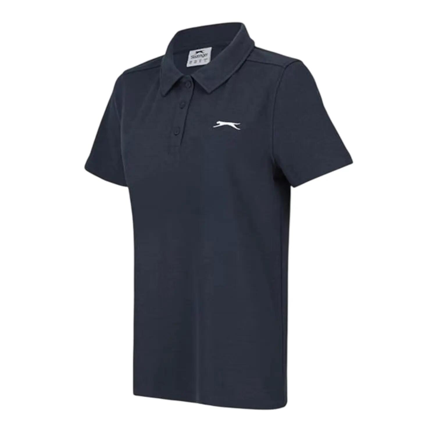 Polo Motif/style Logo Femme (Bleu Marine) 3/3