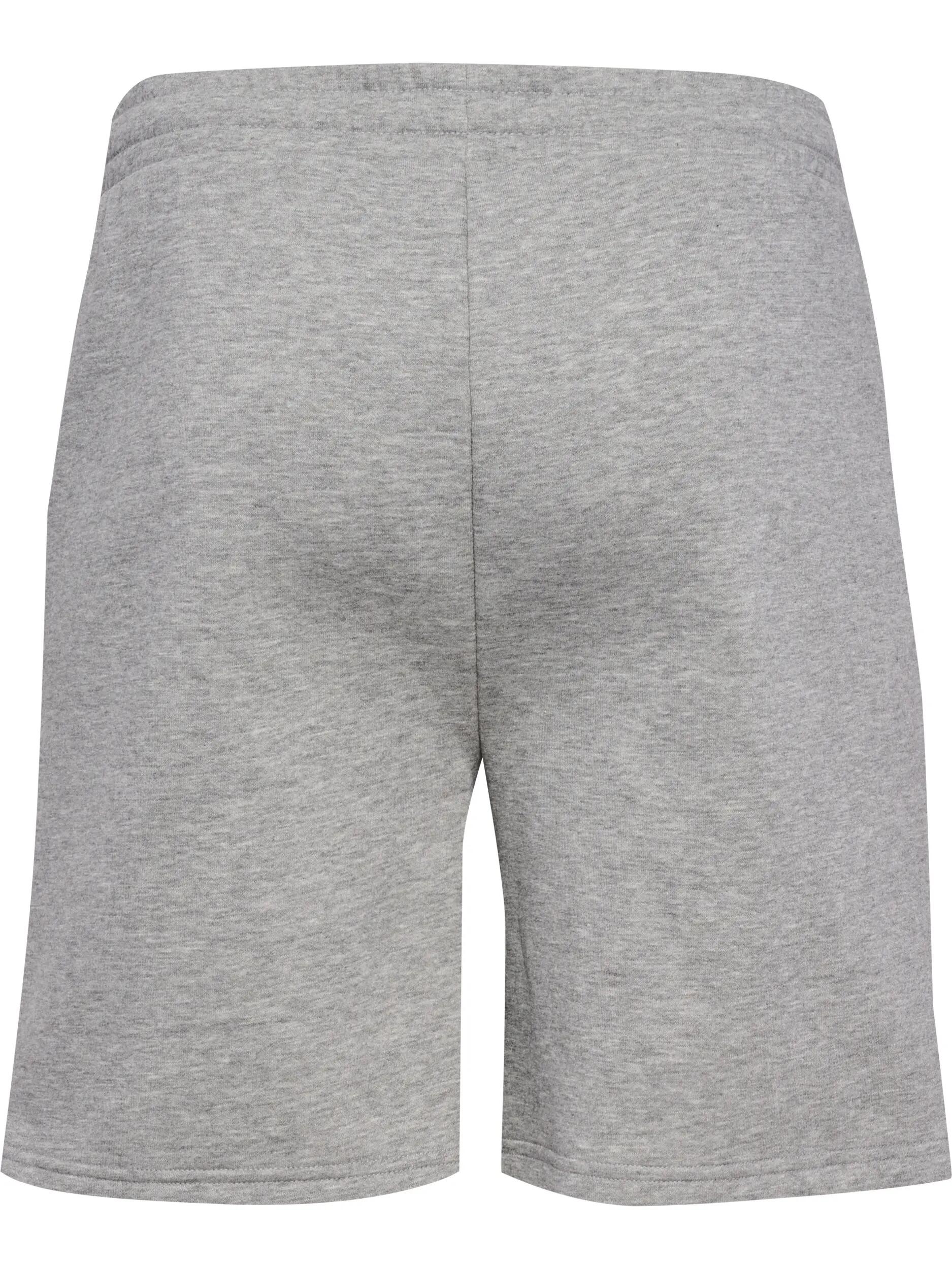hummel hmlMOTION CO SHORTS - Komfortowe szorty z bawełny i poliestru – GREY 4/8