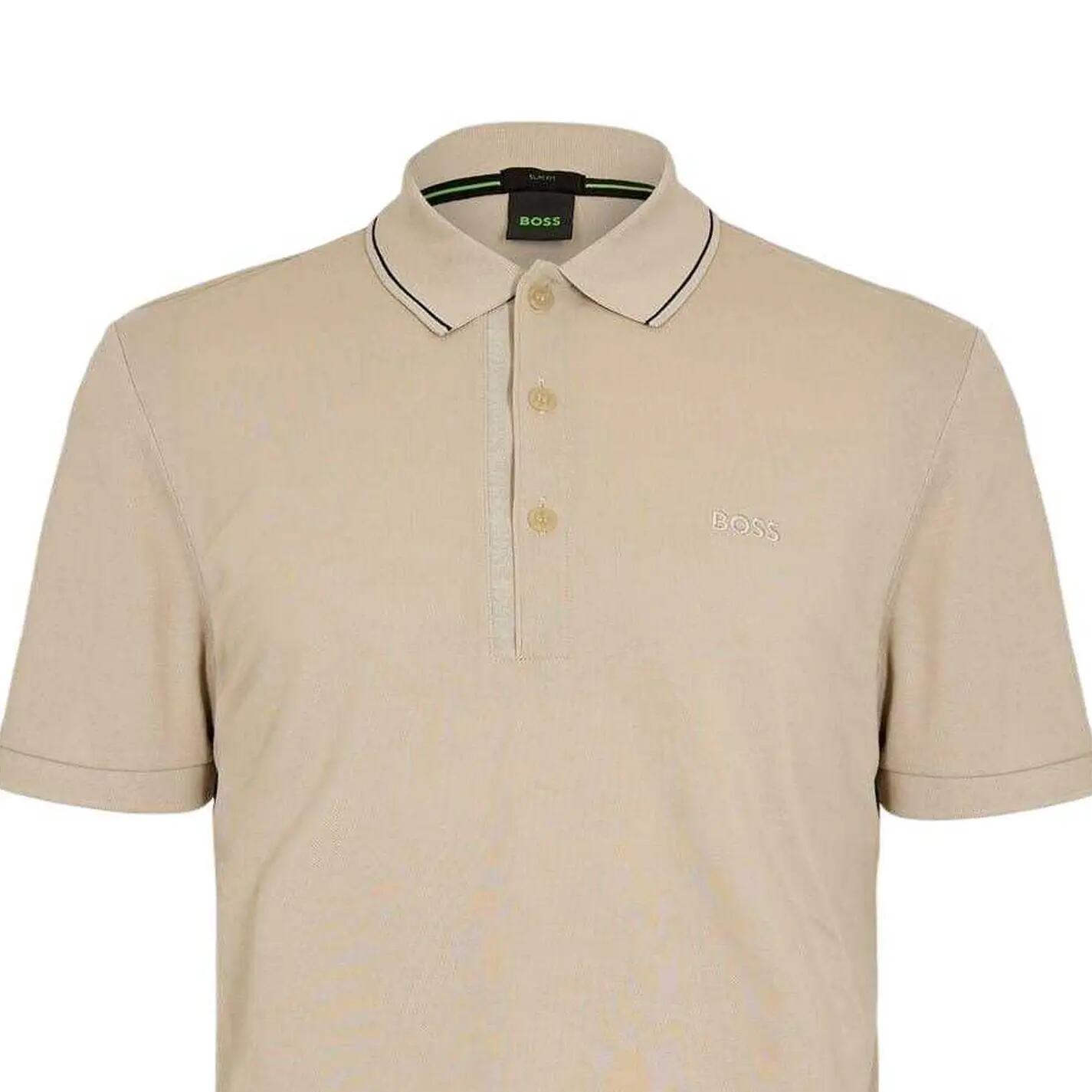 "Paule 4" Poloshirt für Herren Hellbeige 3/3
