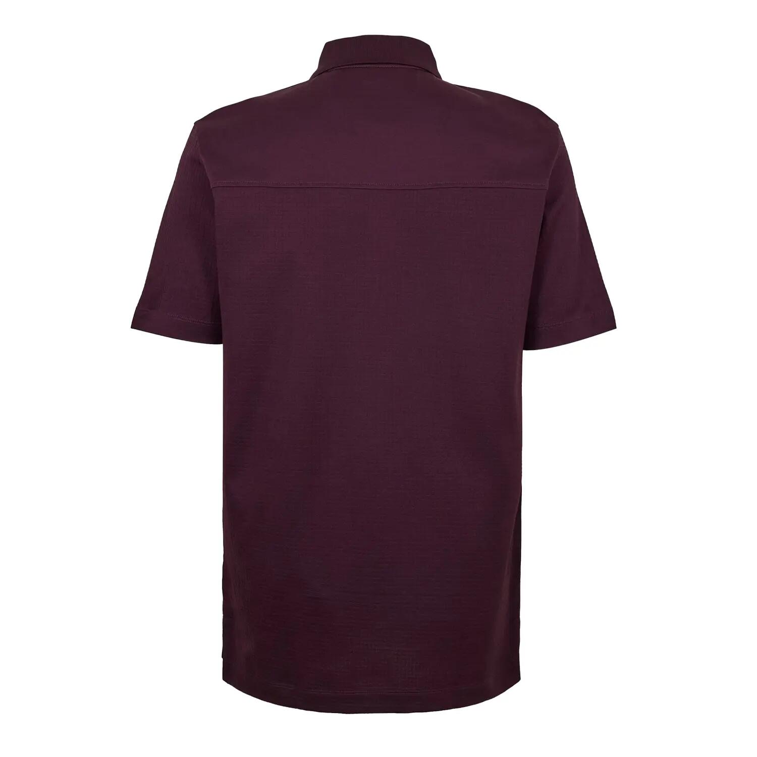 Maglietta Polo Uomo Boss Parlay Rosso 3/4