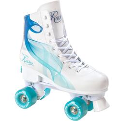 Patines Clásicos Retro Ajustables Serena Blanco/Azul Marino/Menta