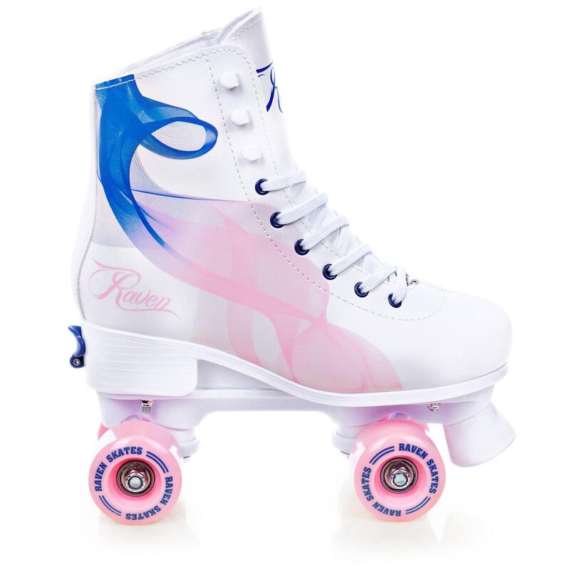 Patins de 4 rodas clássicos ajustável Raven Serena Marinha/Rosa