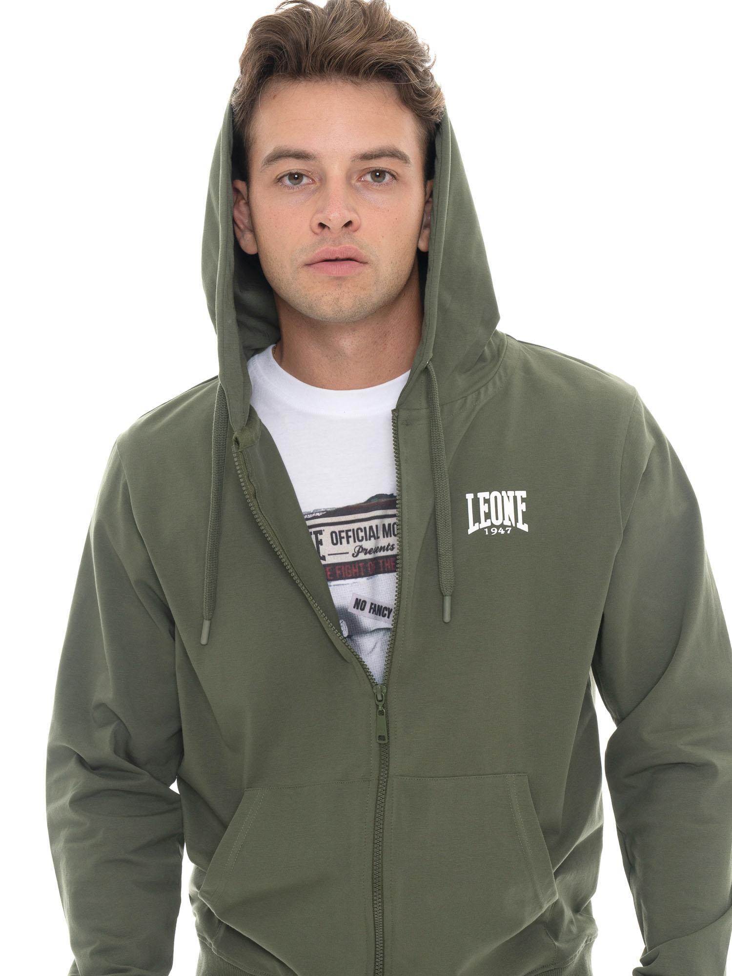 Moletom com capuz HJ com zíper completo masculino 5/5