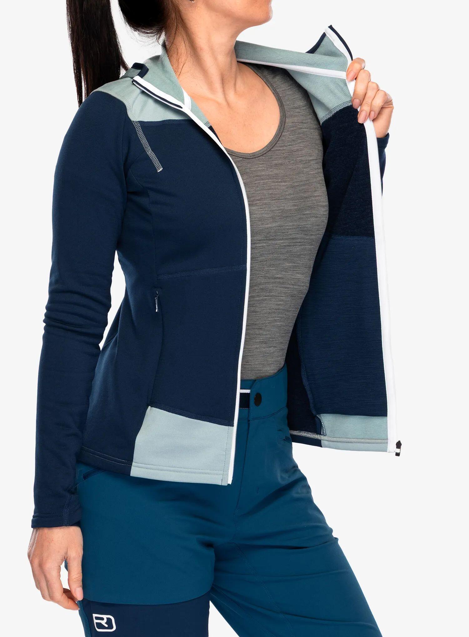 Bluza z kapturem damska Ortovox Fleece Light Hoody 5/7