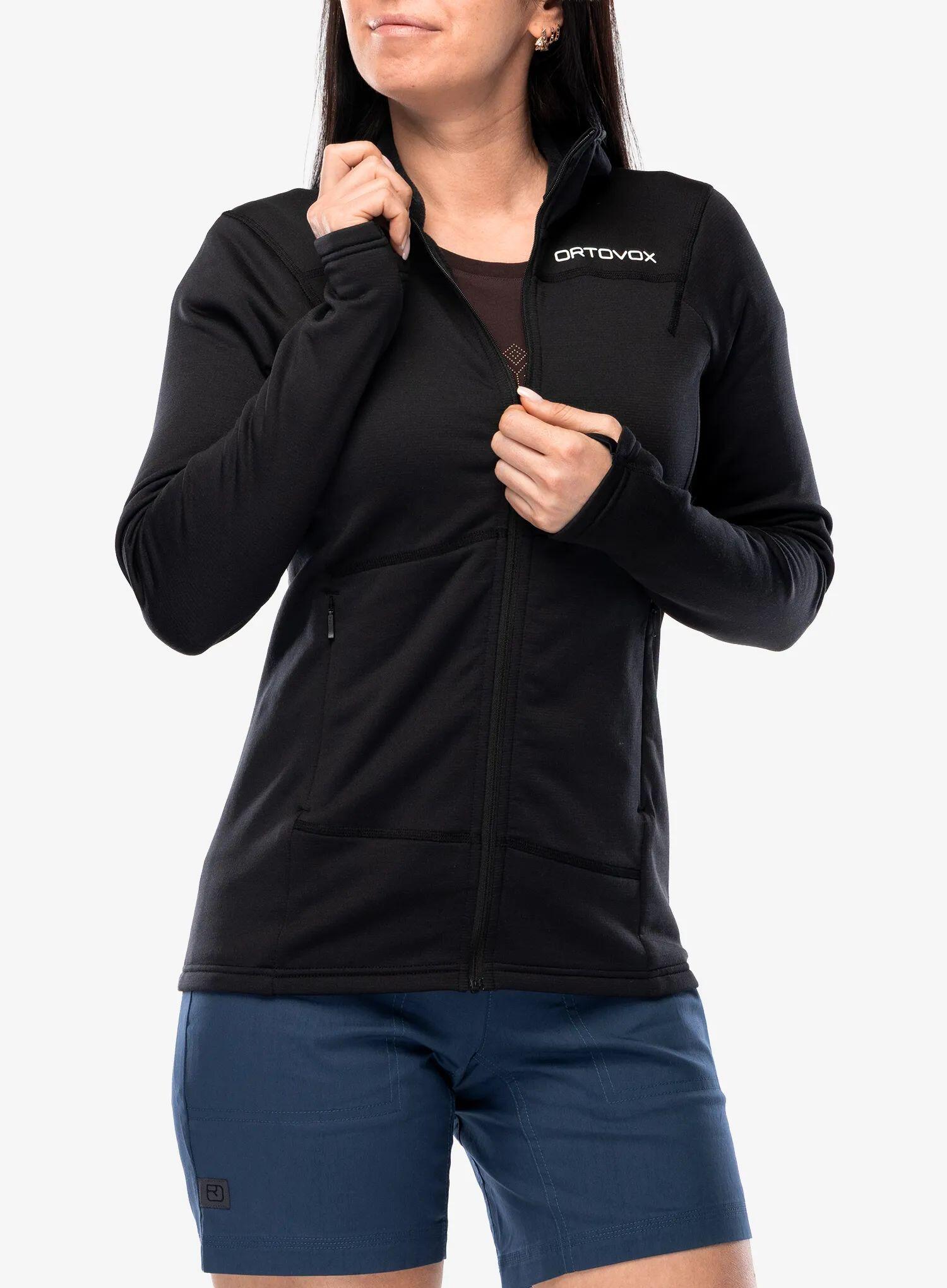Bluza polarowa damska Ortovox Fleece Light Hoody 6/7