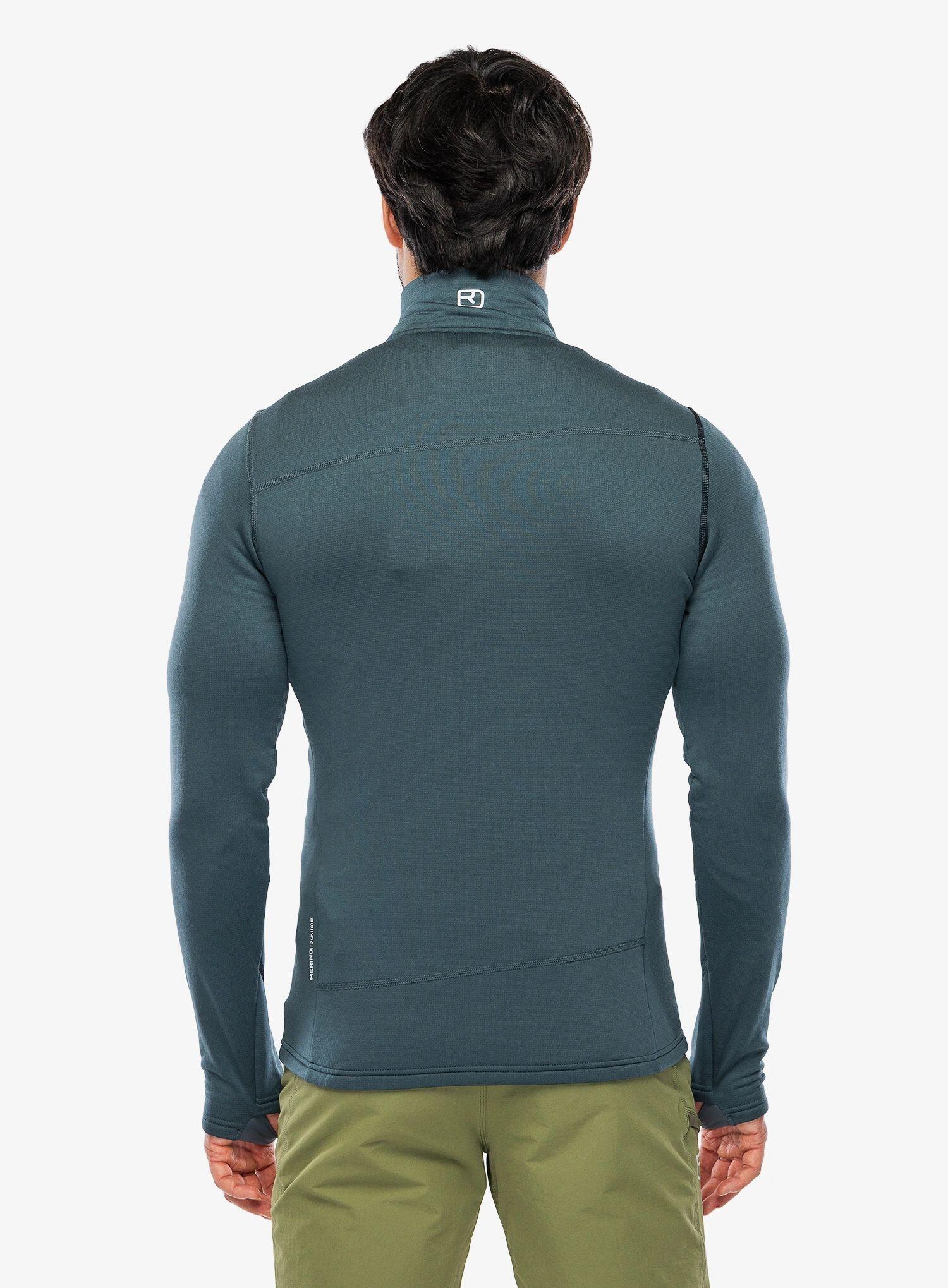 Bluza polarowa męska Ortovox Fleece Light Jacket 3/7