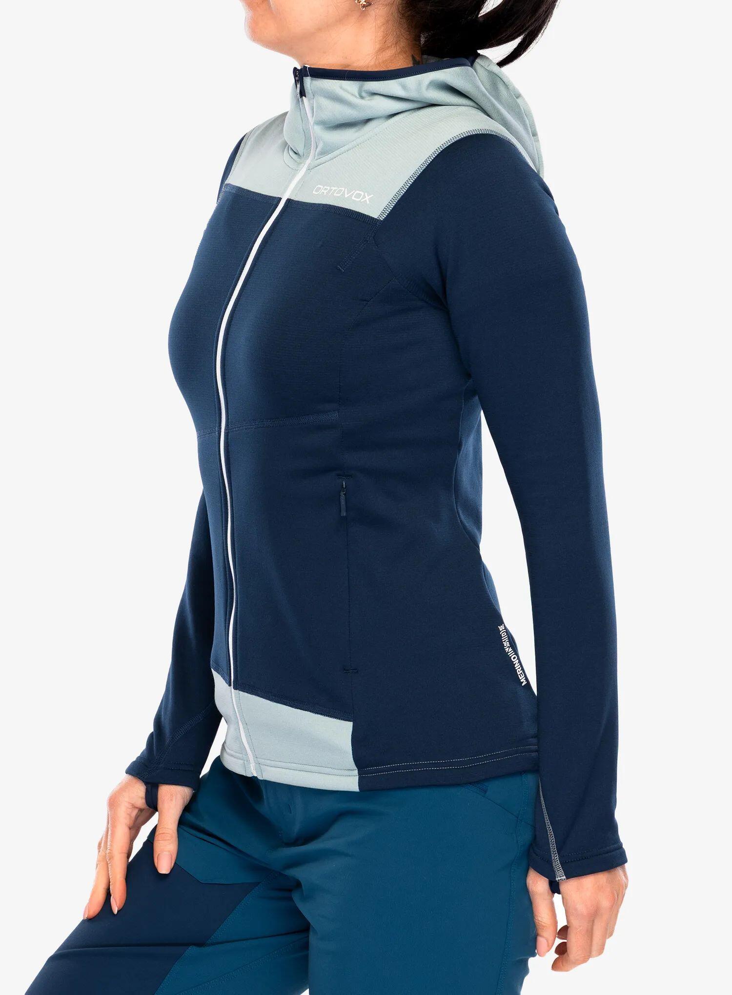 Bluza z kapturem damska Ortovox Fleece Light Hoody 3/7