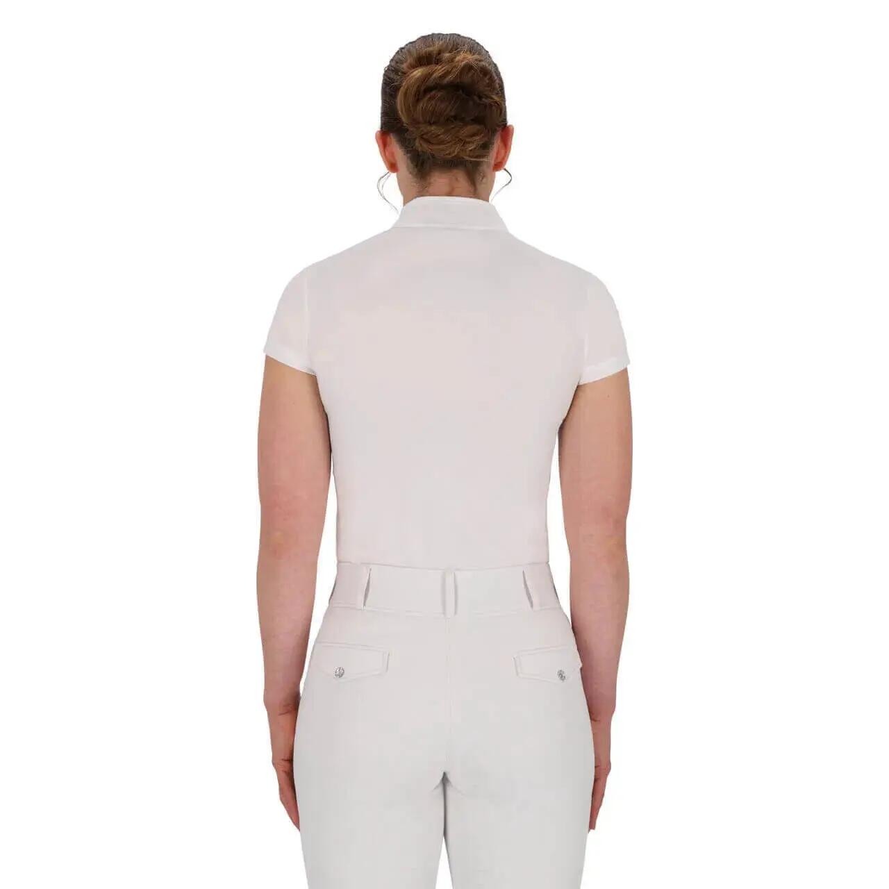 Camicia da concorso equestre da donna QHP Vaila 2/6