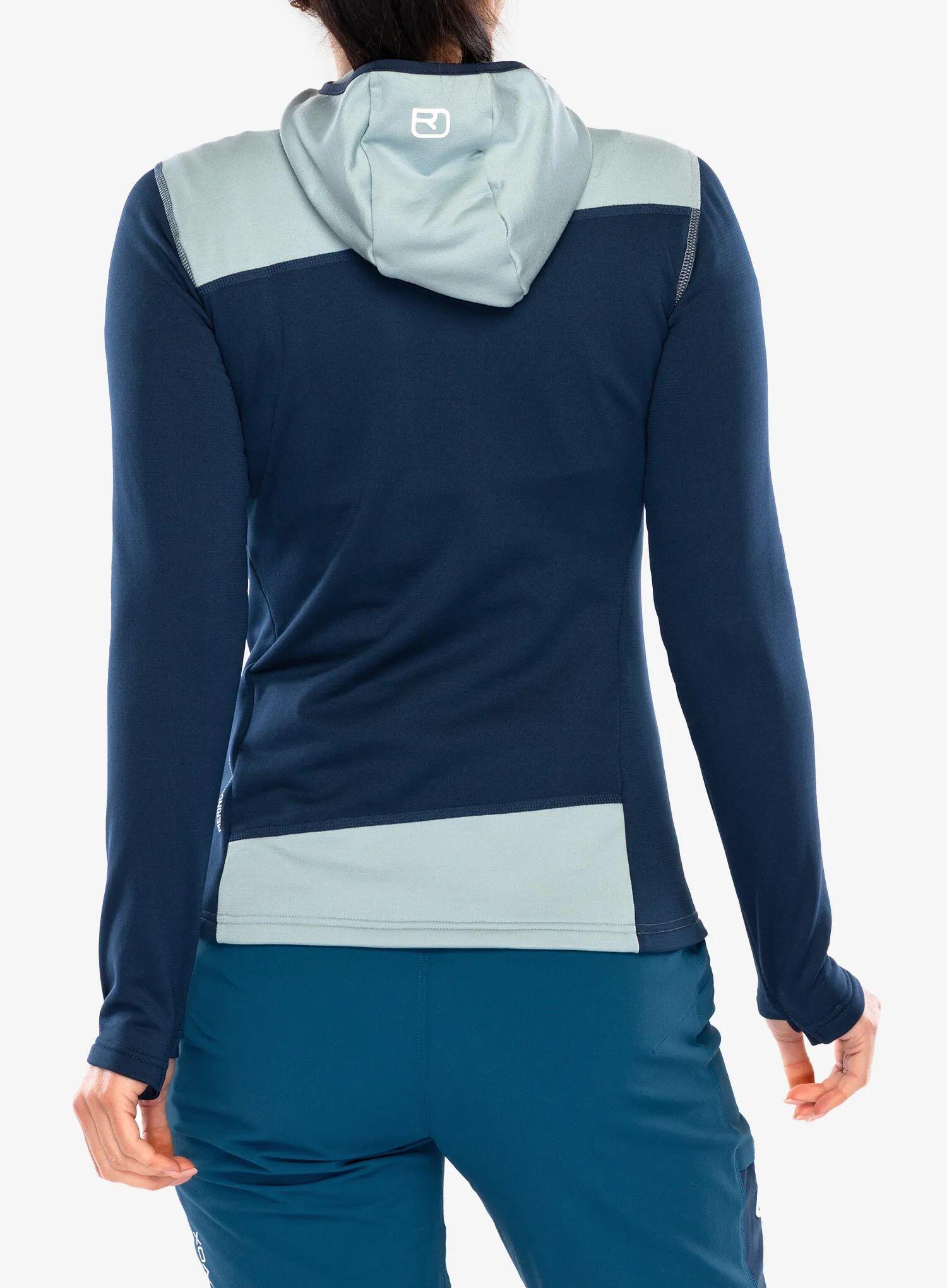 Bluza z kapturem damska Ortovox Fleece Light Hoody 2/7