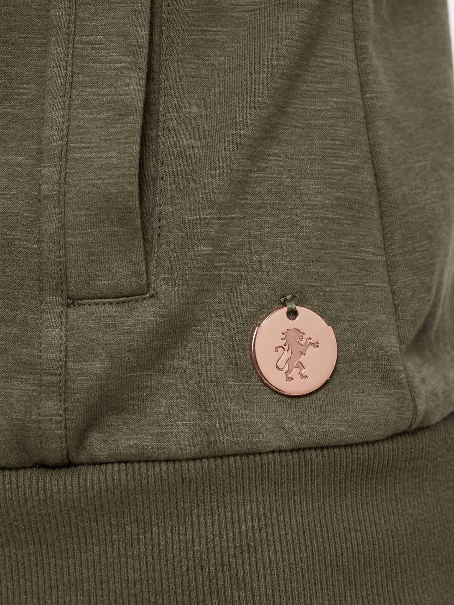 Urban Safari dames sweatshirt met ritssluiting 3/5