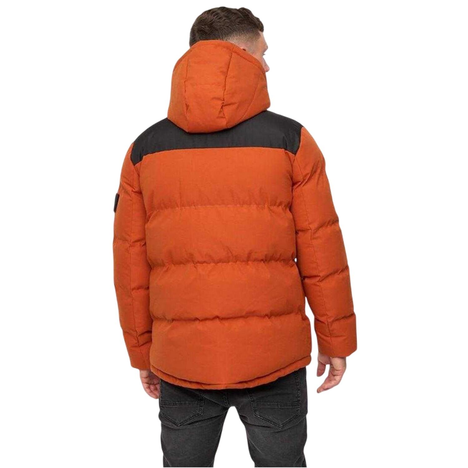 Kapuzenjacke für Herren Orange 3/5