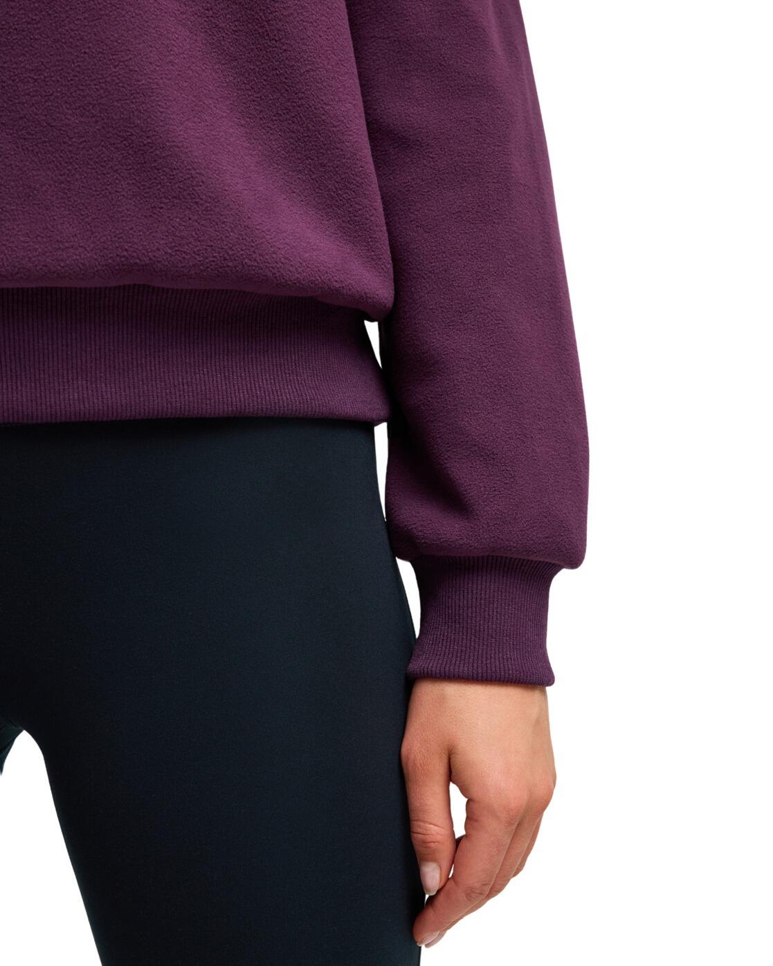 Sportpullover WAVES OF WARMTH HALF ZIP Lila Dames 4/4