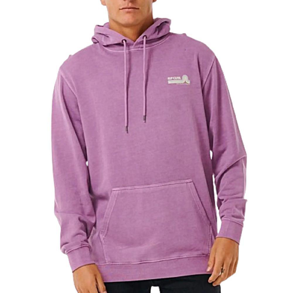 Felpa con Cappuccio Uomo Rip Curl Surf Revival Viola 1/2