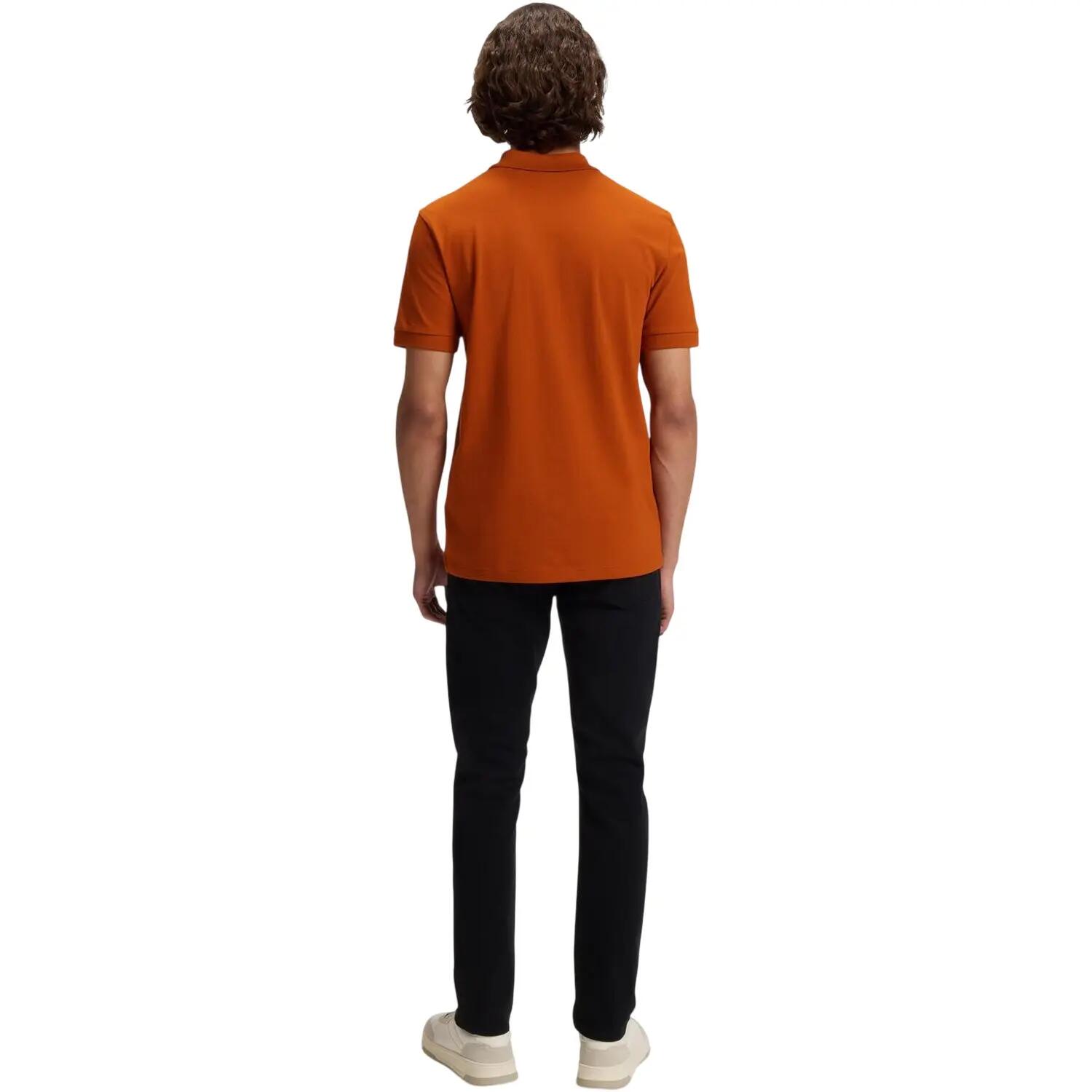 "Passenger" Poloshirt für Herren Orange 3/4